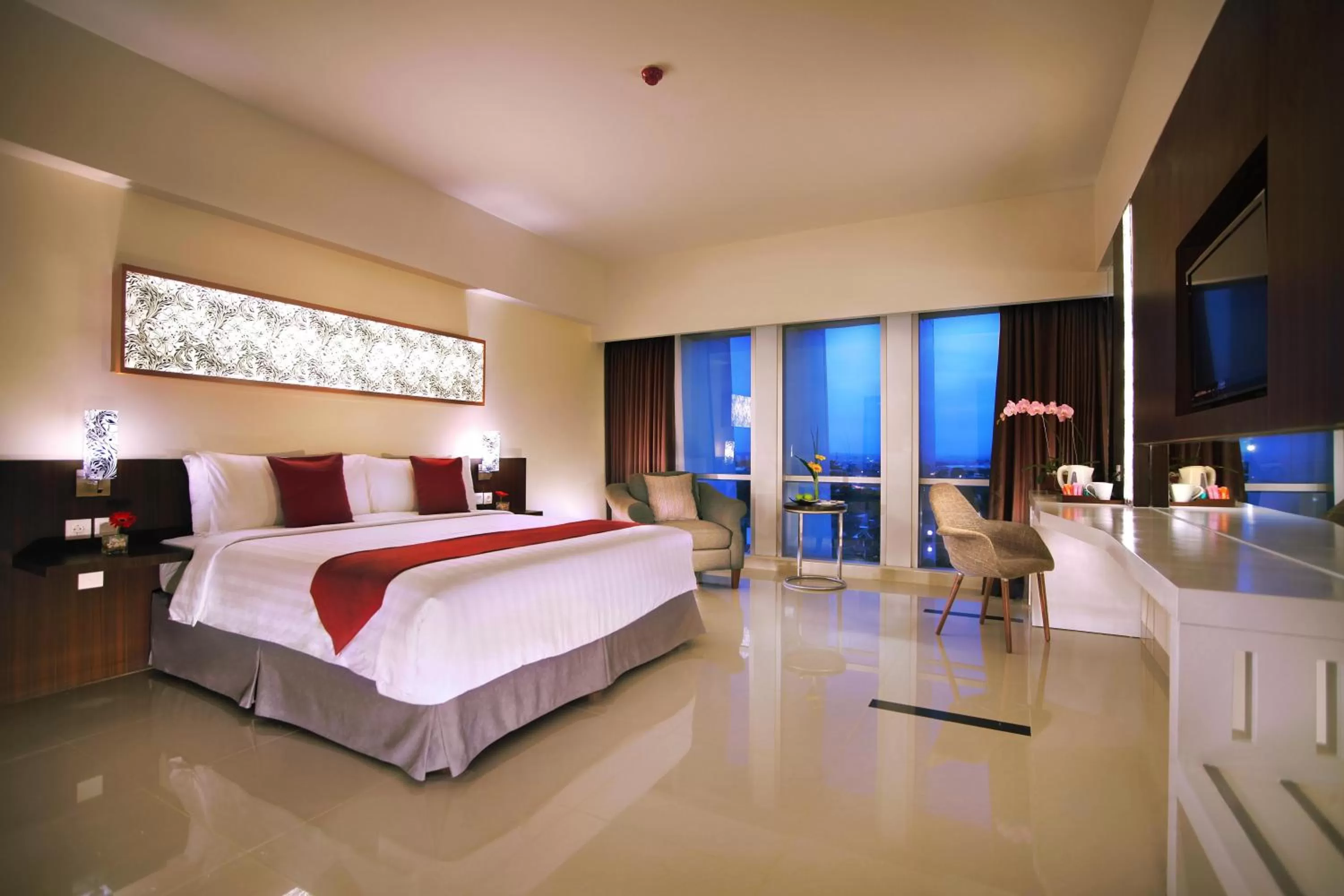 Bedroom, Bed in Atria Hotel Malang