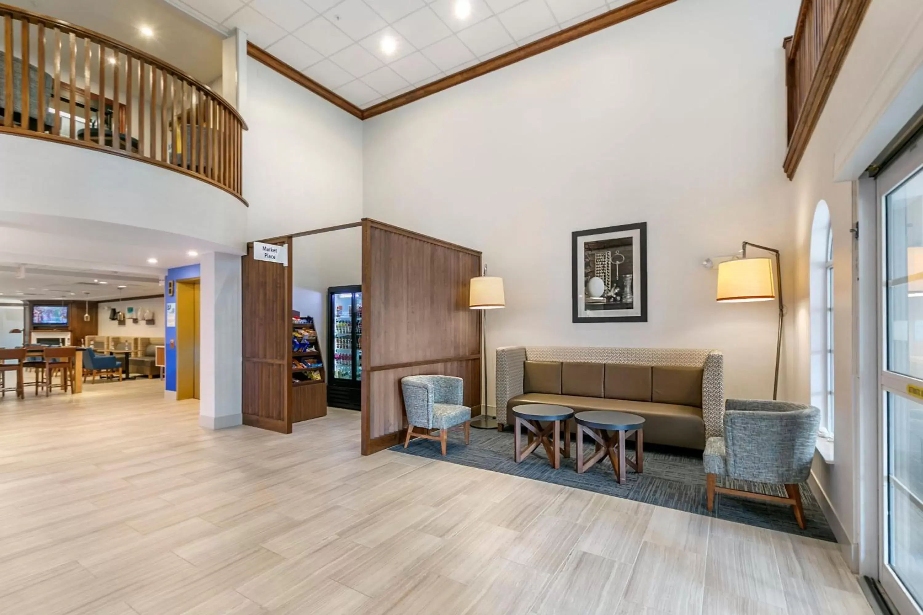 Property building, Seating Area in Holiday Inn Express Mount Arlington, an IHG Hotel