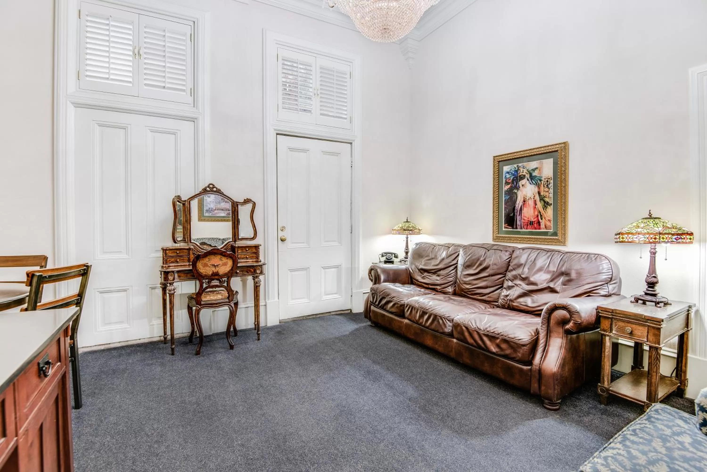 Living room in Chateau Orleans