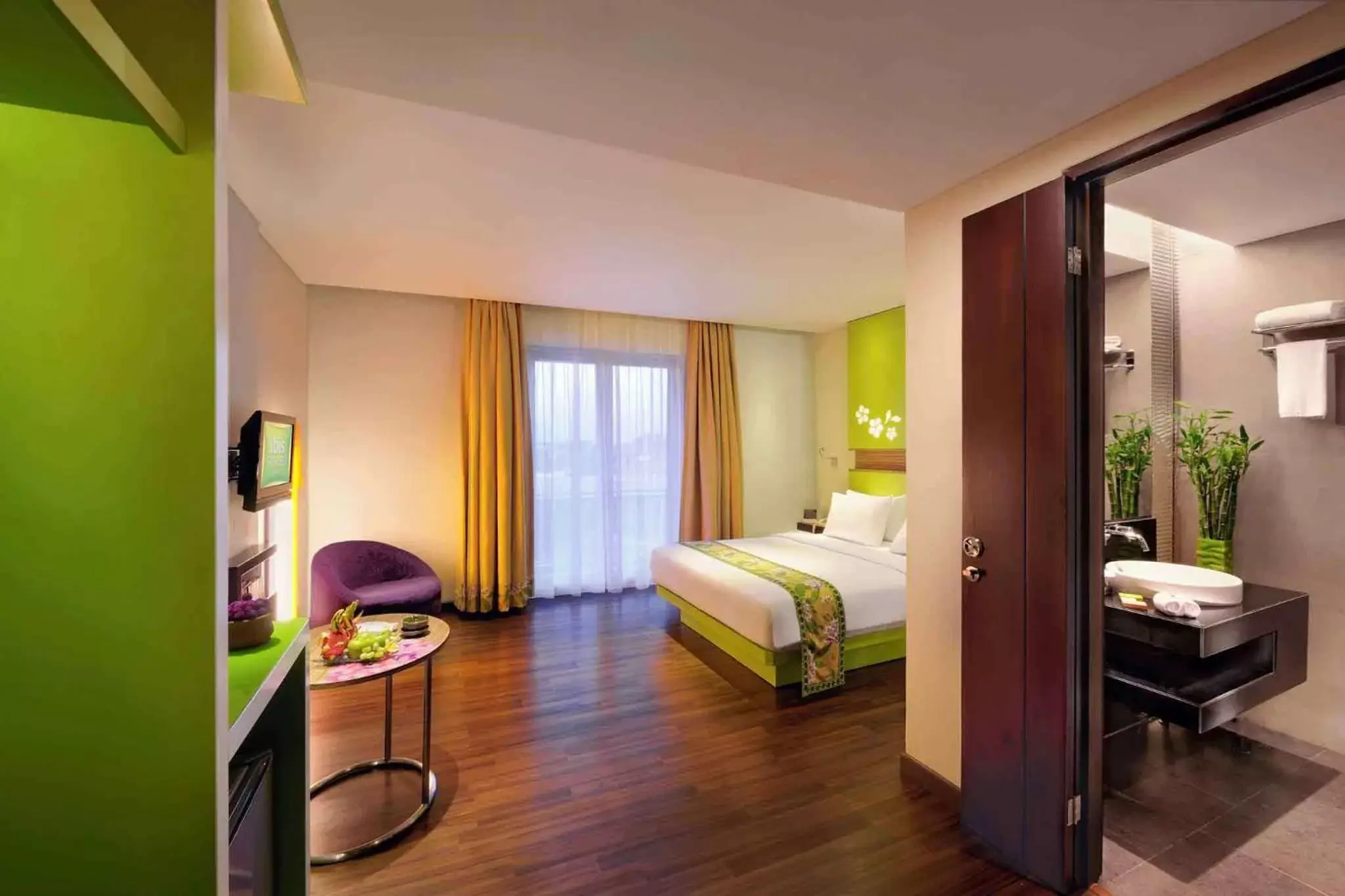 Bedroom in Ibis Styles Bali Denpasar