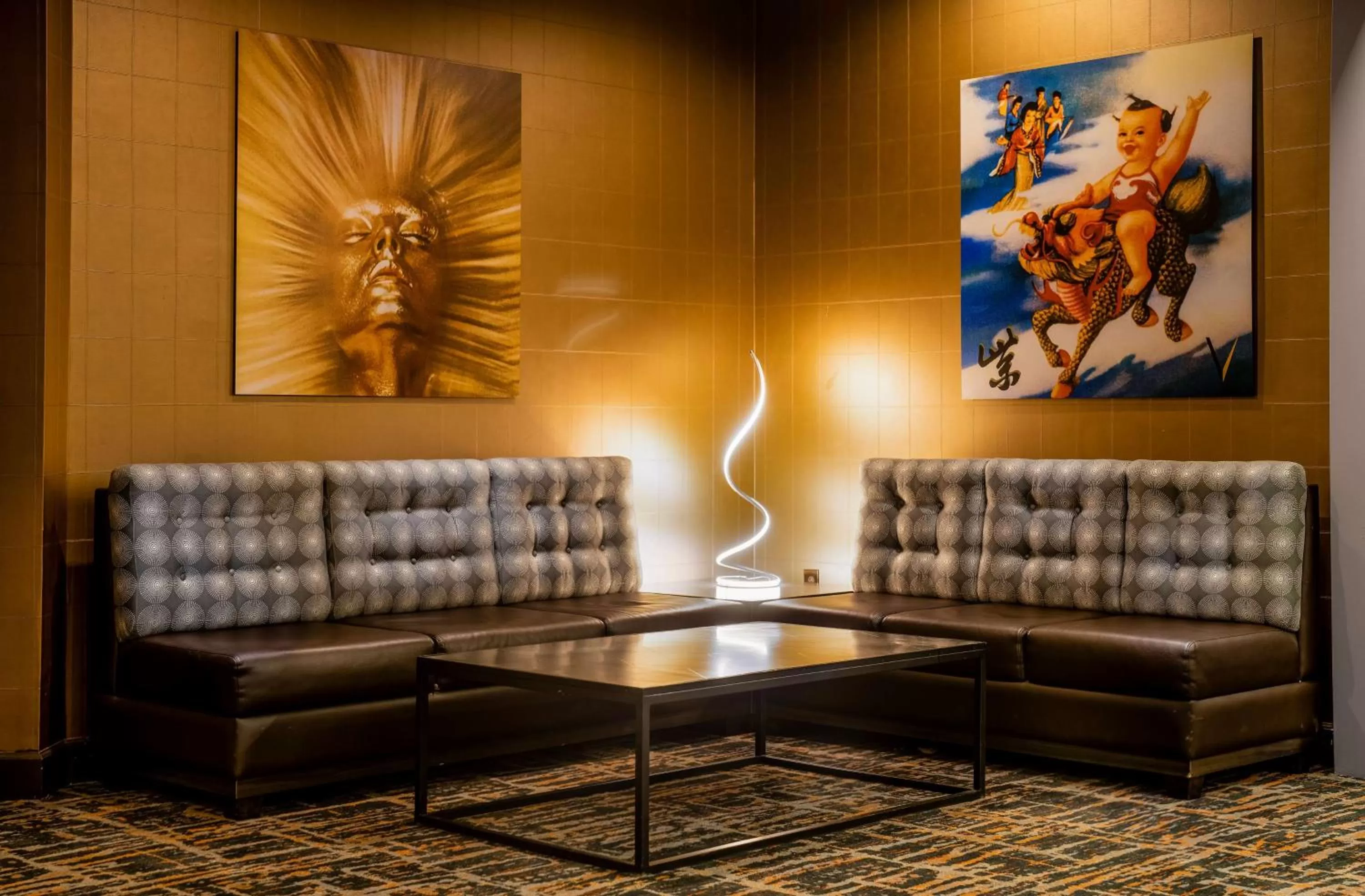 Seating area in The Verve Boston Natick, Tapestry Collection by Hilton