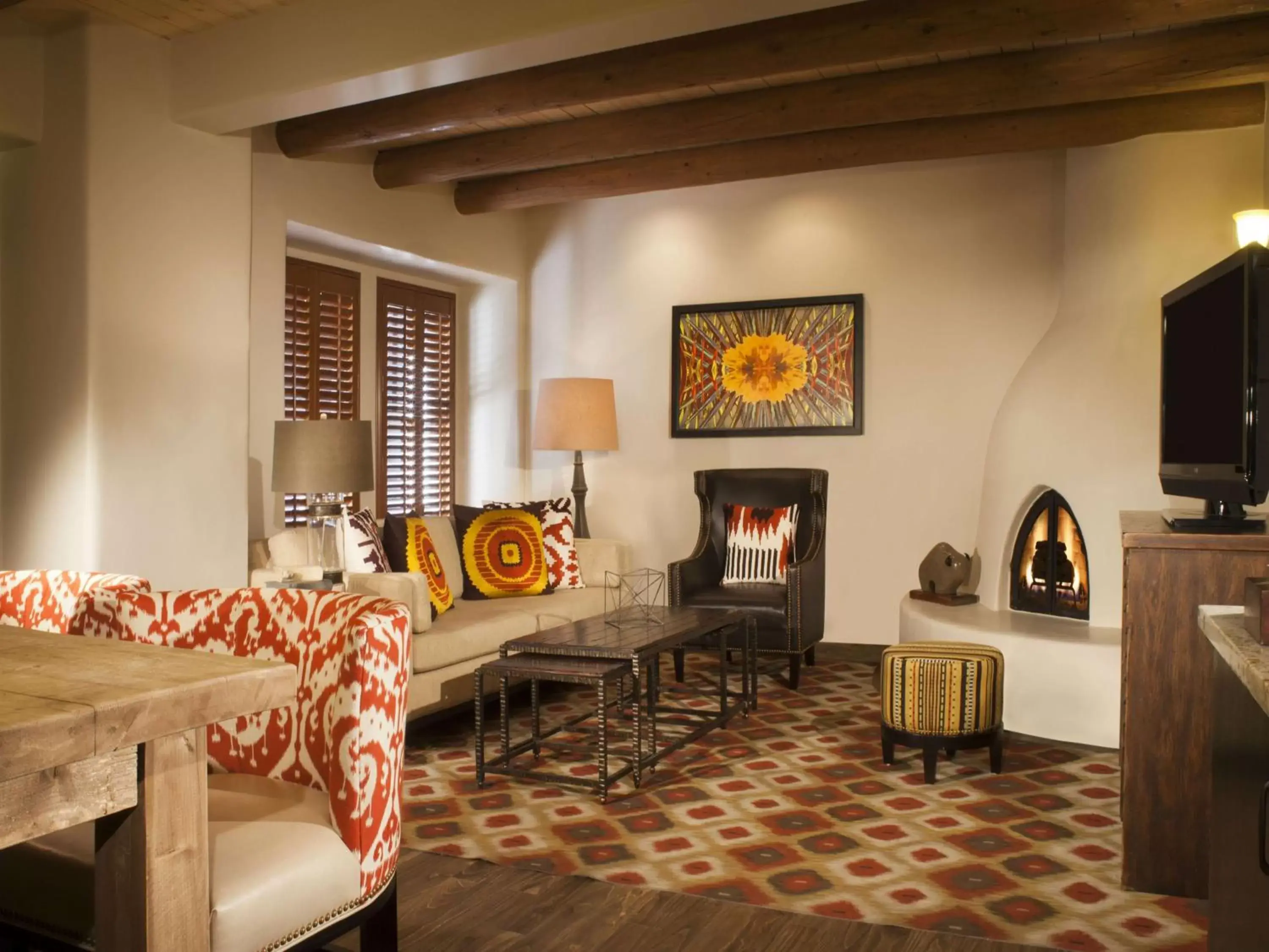 Bedroom, Seating Area in Hilton Santa Fe Historic Plaza