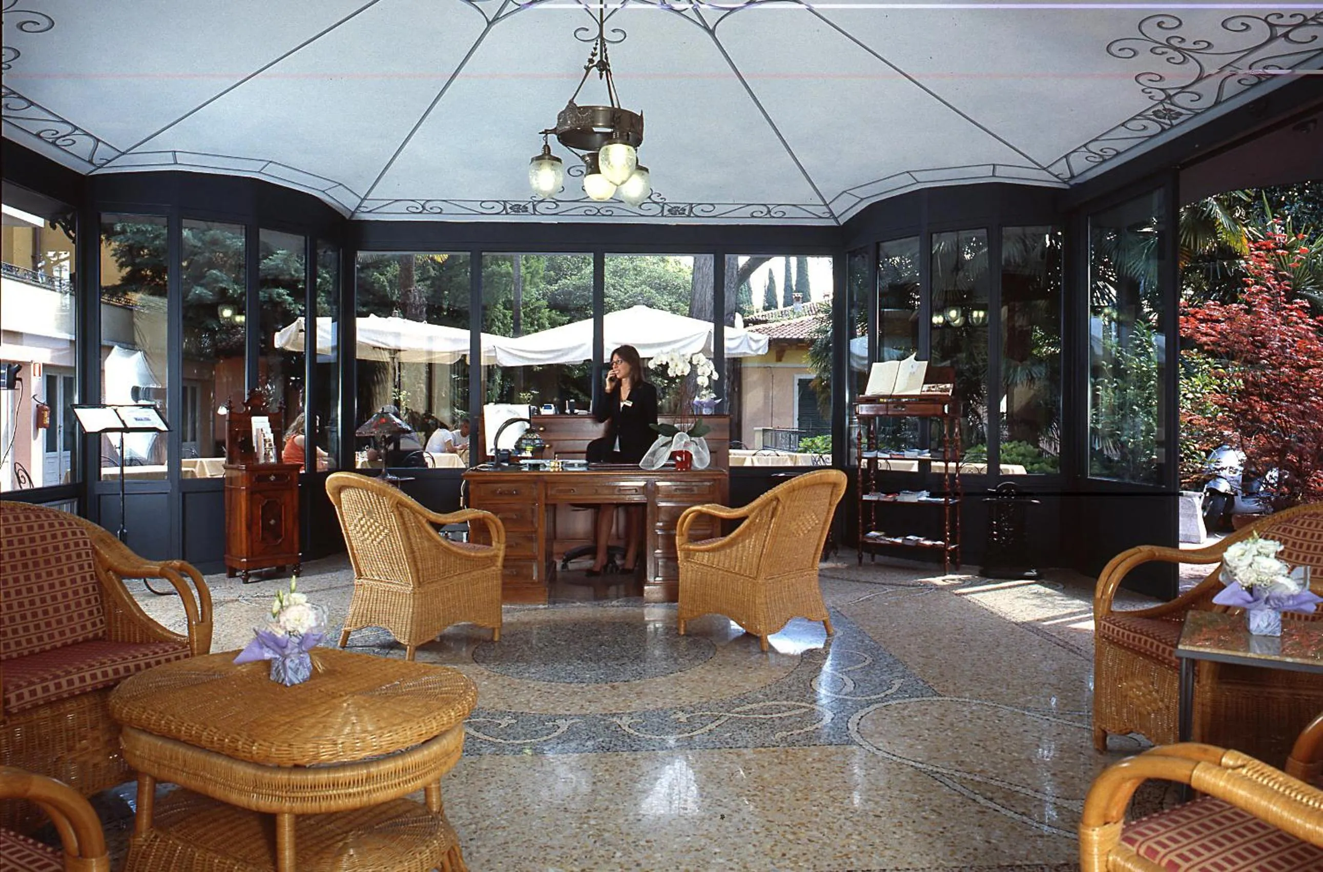 Lobby or reception in Villa Sofia Hotel