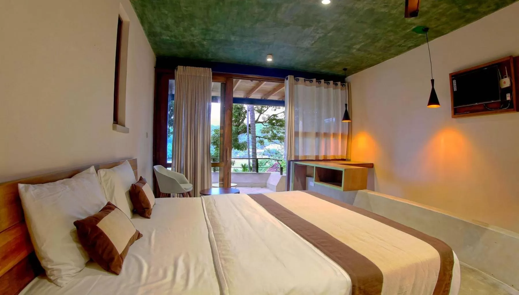 Bedroom, Bed in swp eco lodge