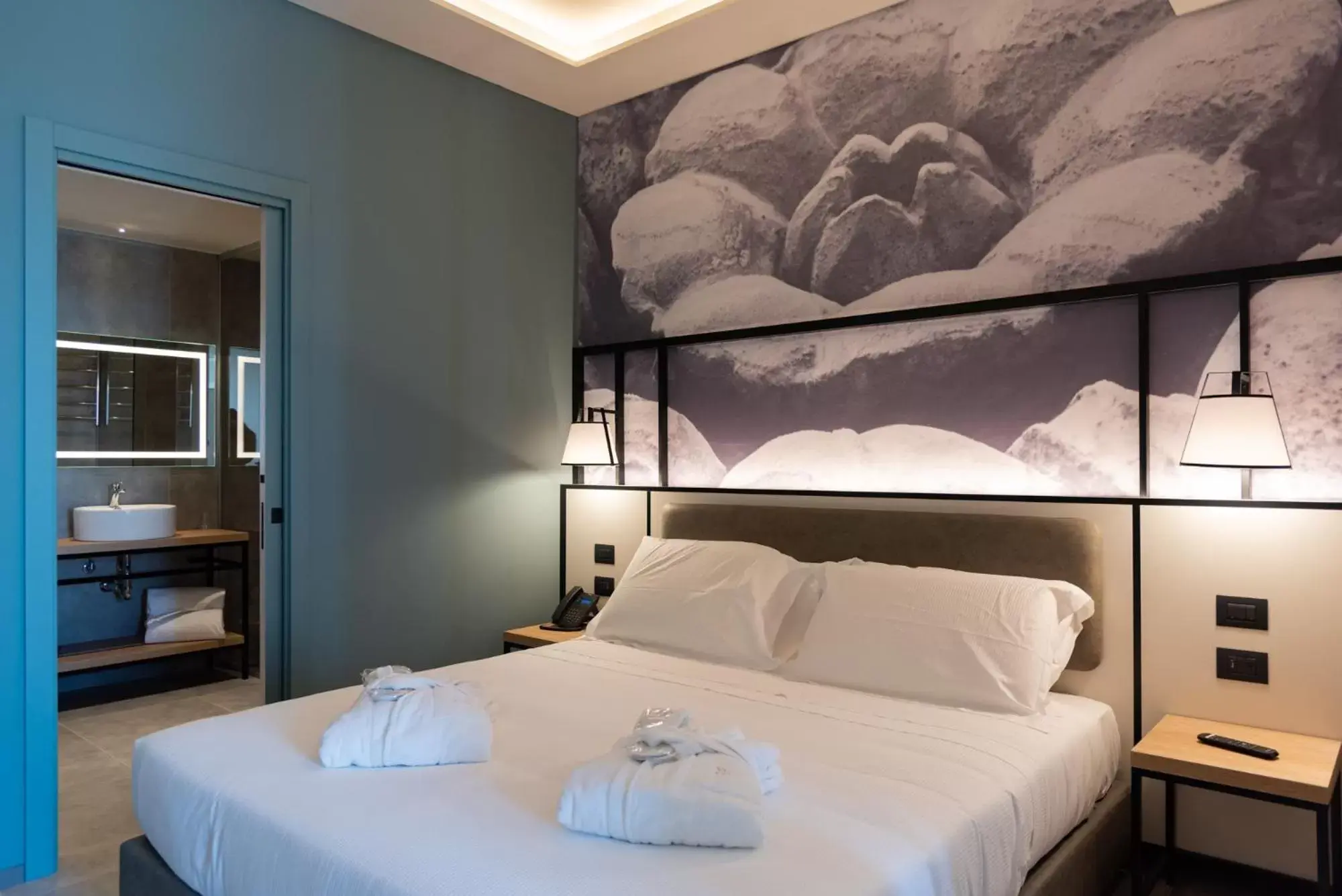 Bed in Modica Boutique Hotel