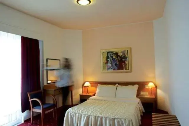 Bed in Hotel Αchillion Grevena