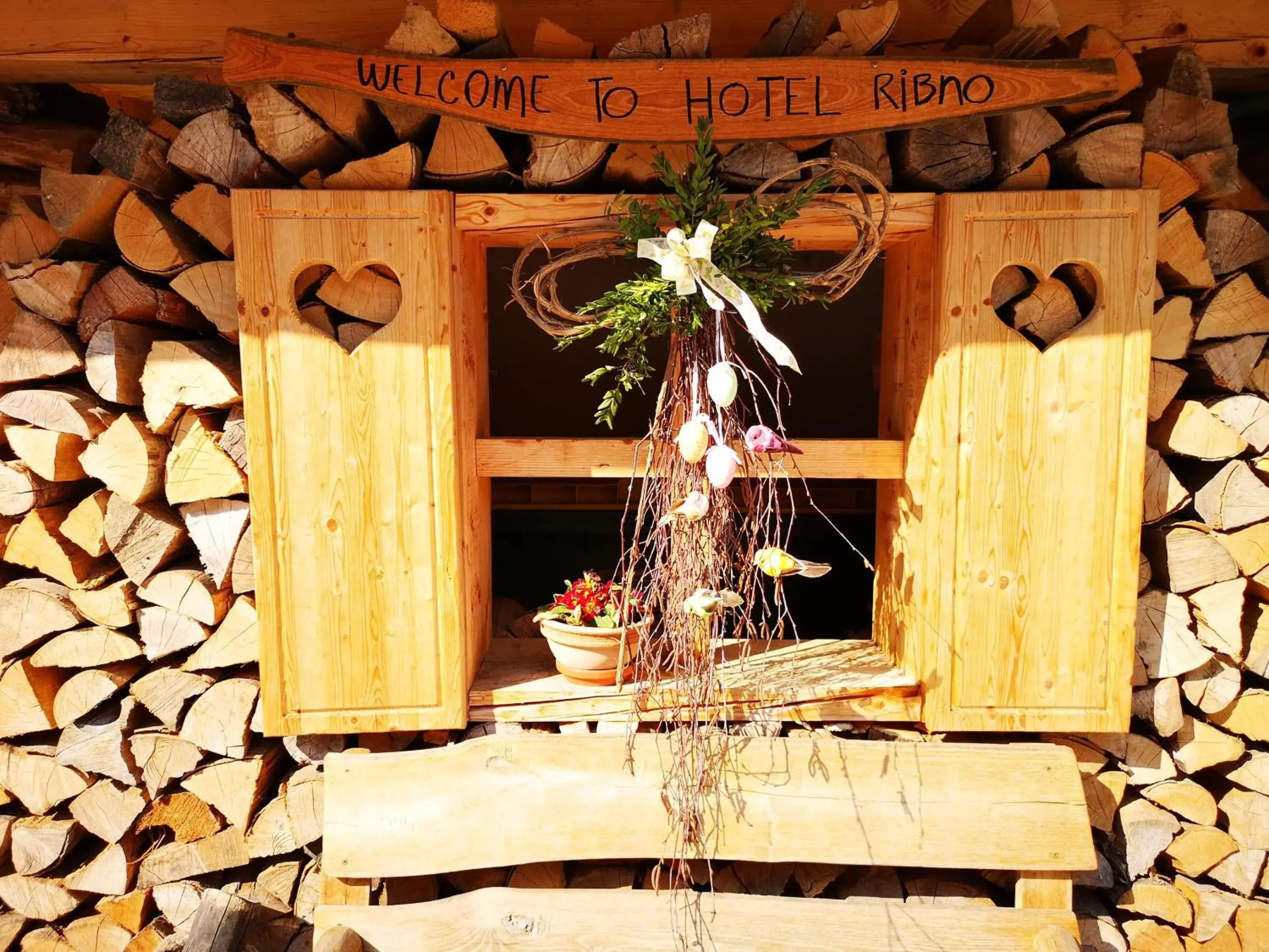 Property building in Ribno Alpine Hotel Property building in Ribno Alpine Hotel