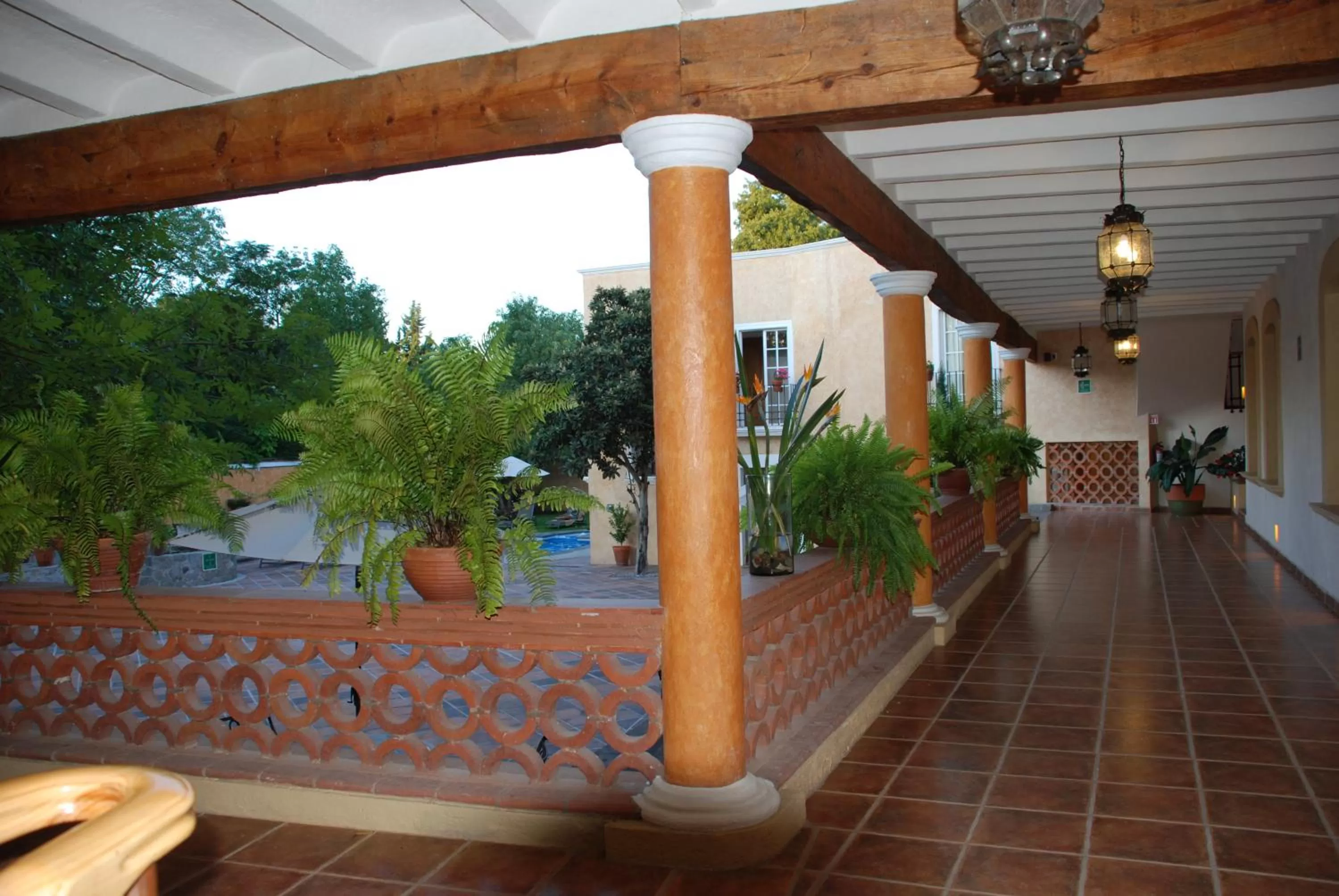 Sunset in Hotel Boutique La Granja