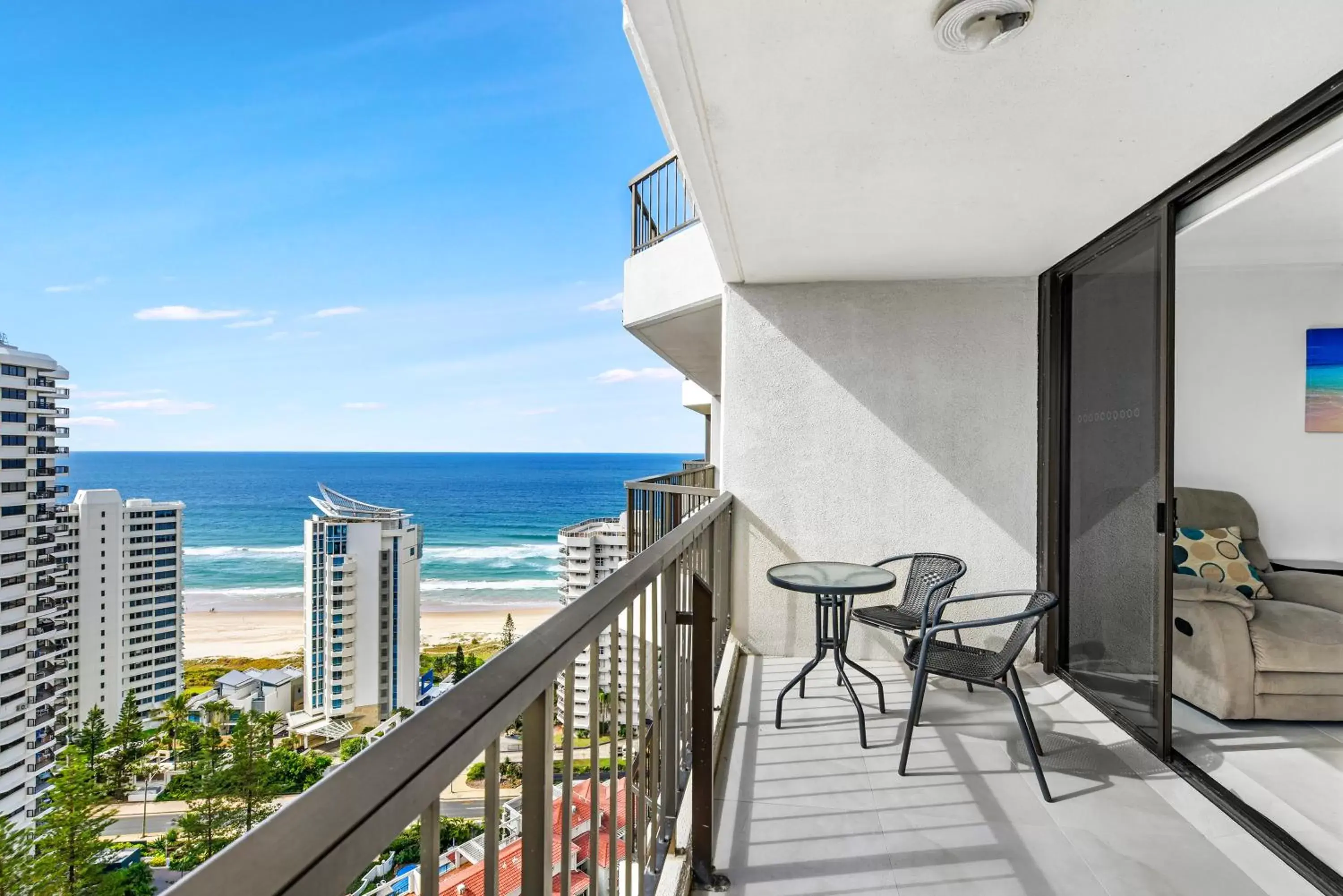 Balcony/Terrace in Surfers Century Oceanside Apartments