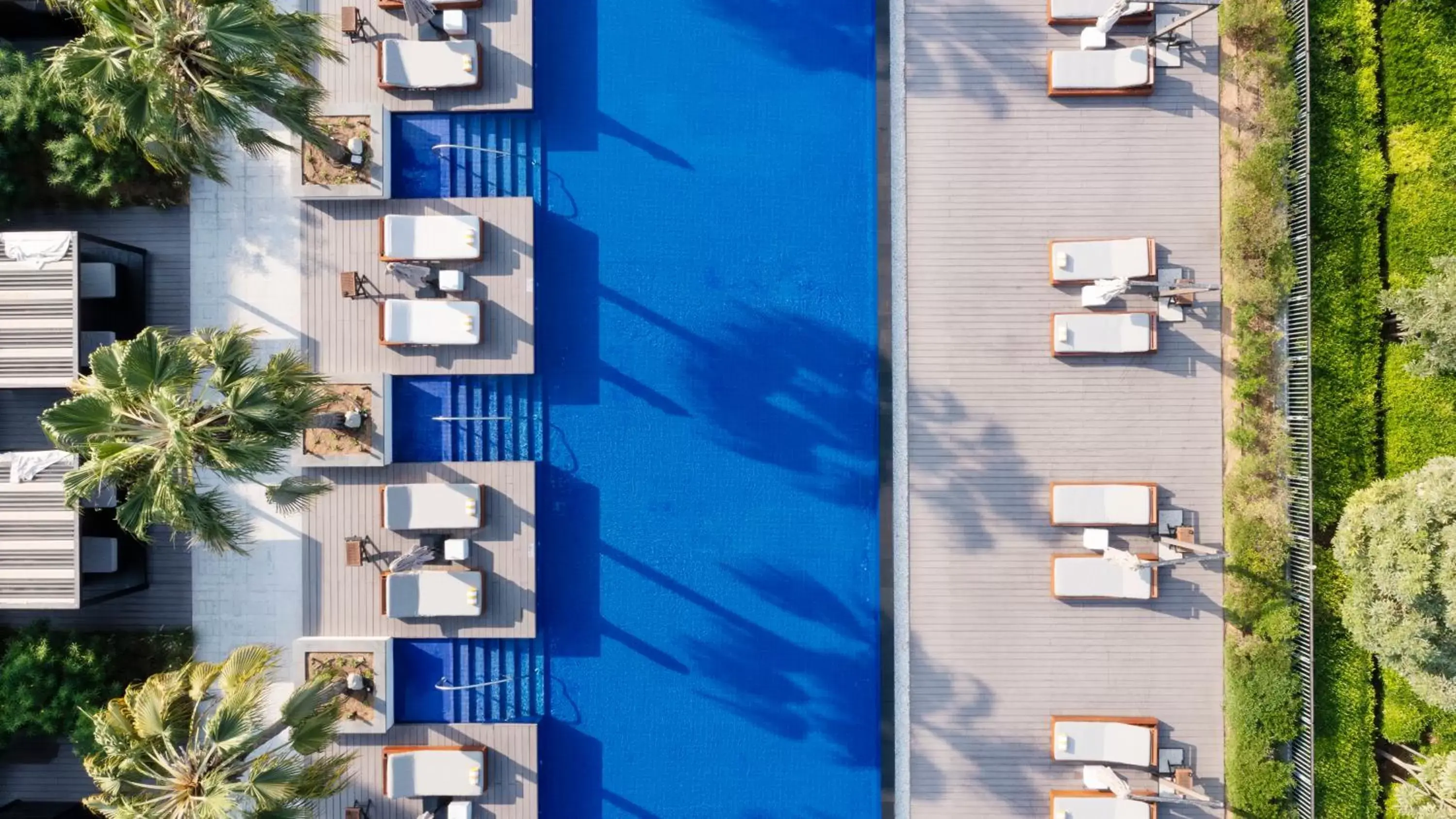 Pool view, Floor Plan in The Oberoi Beach Resort, Al Zorah