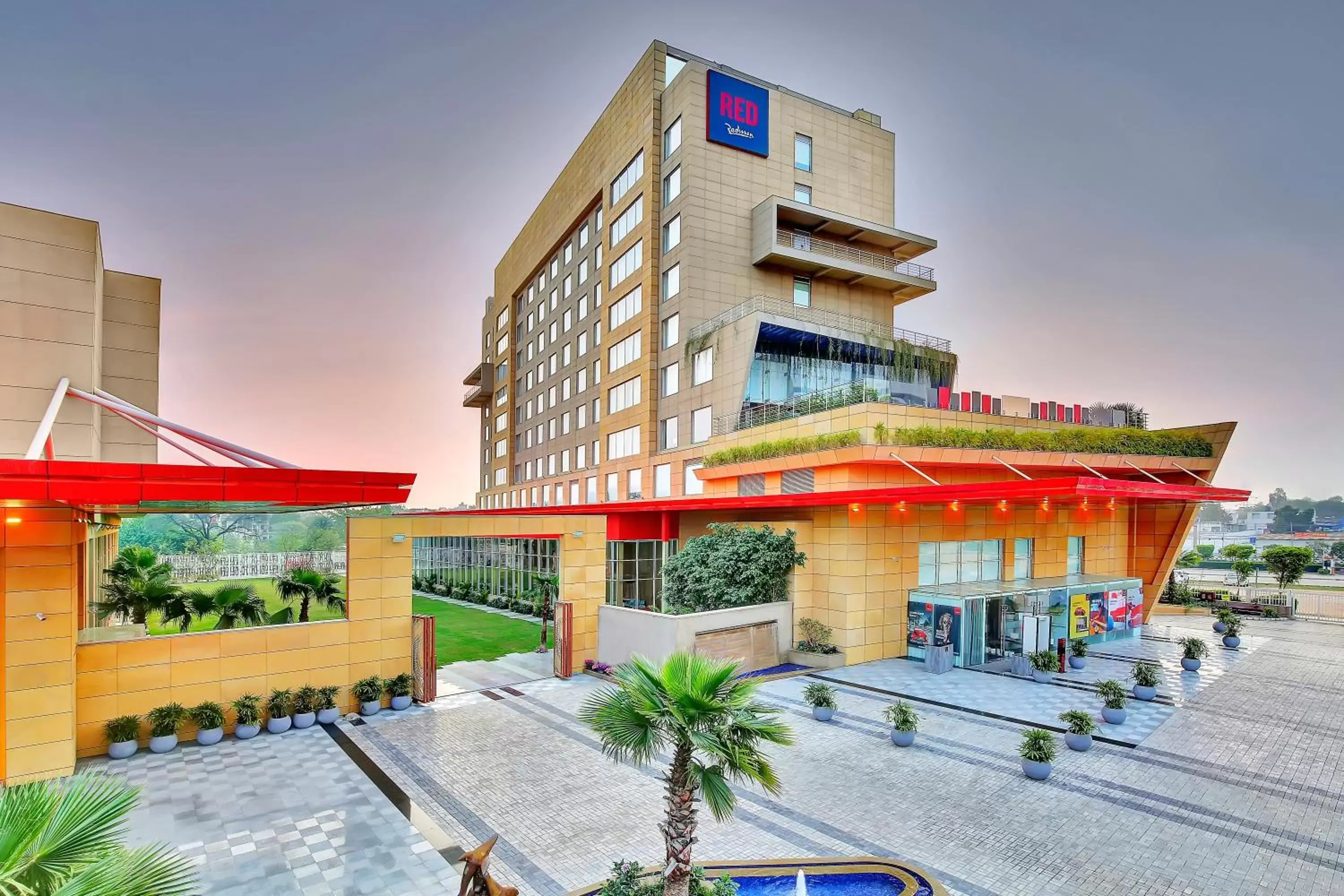 Facade/entrance, Property Building in Radisson RED Chandigarh Mohali
