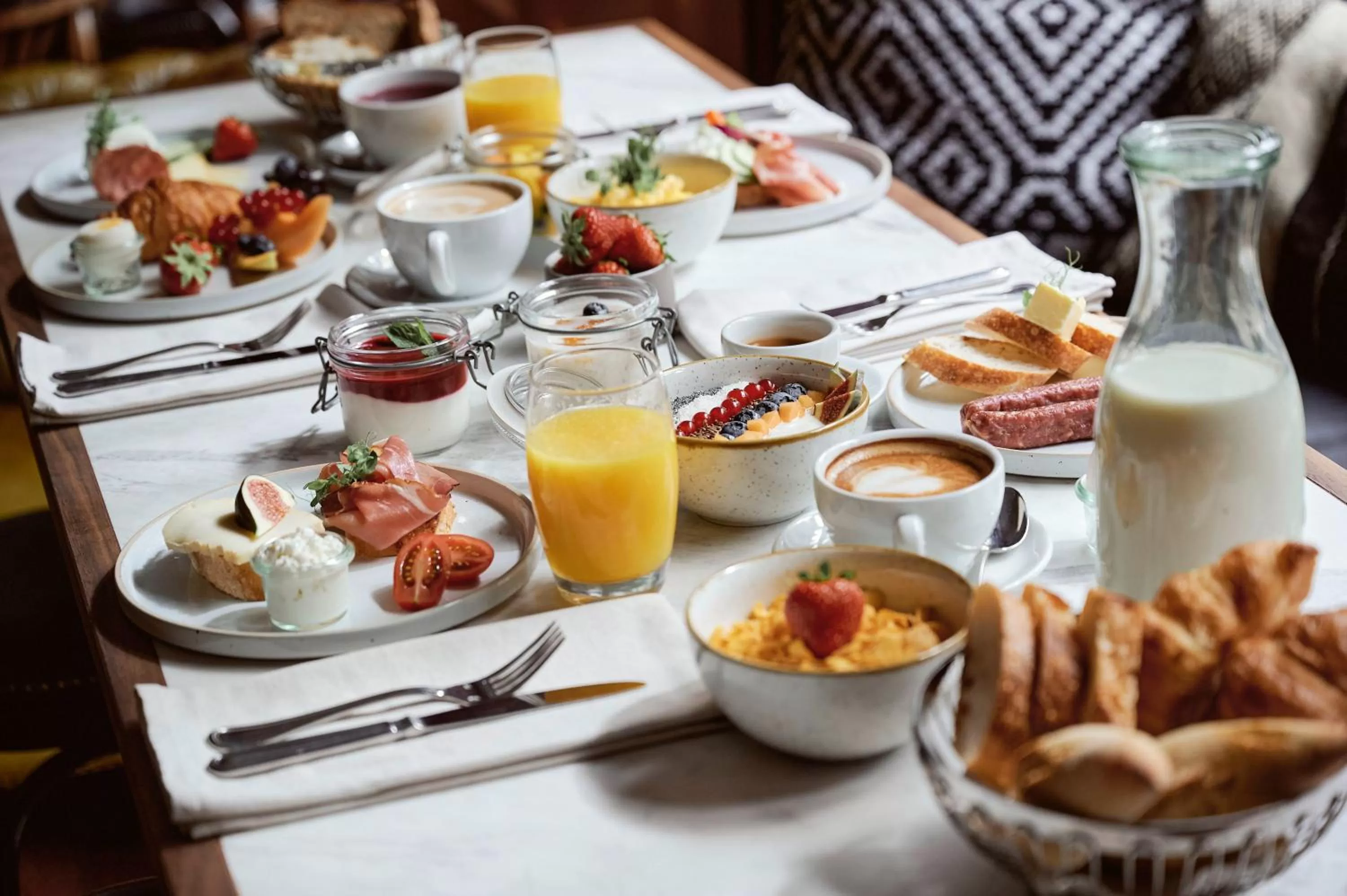 Food and drinks in Hotel Europe