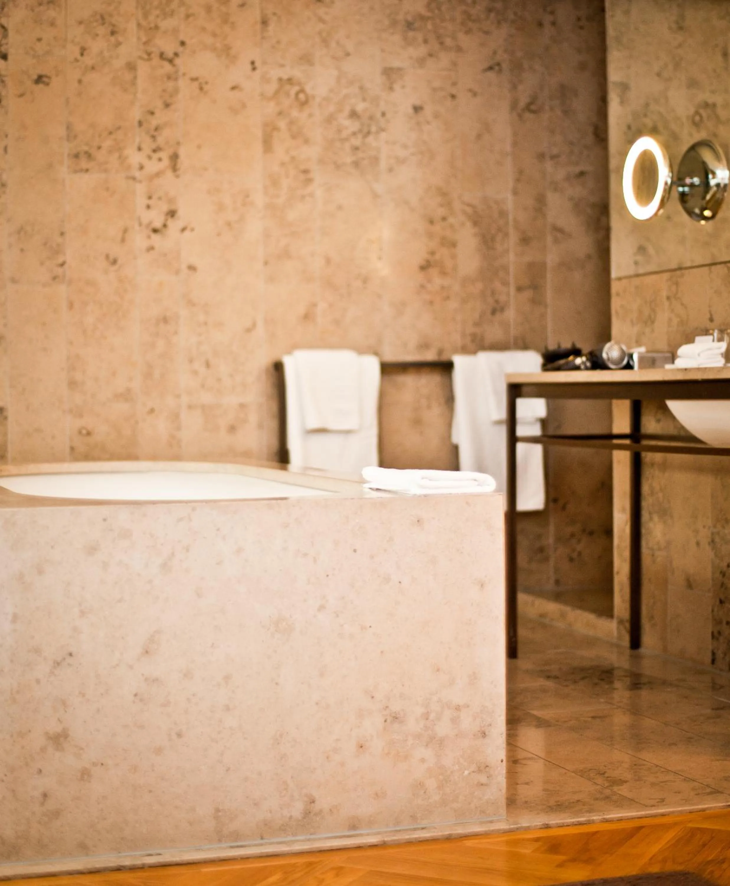 Bathroom in CORTIINA Hotel