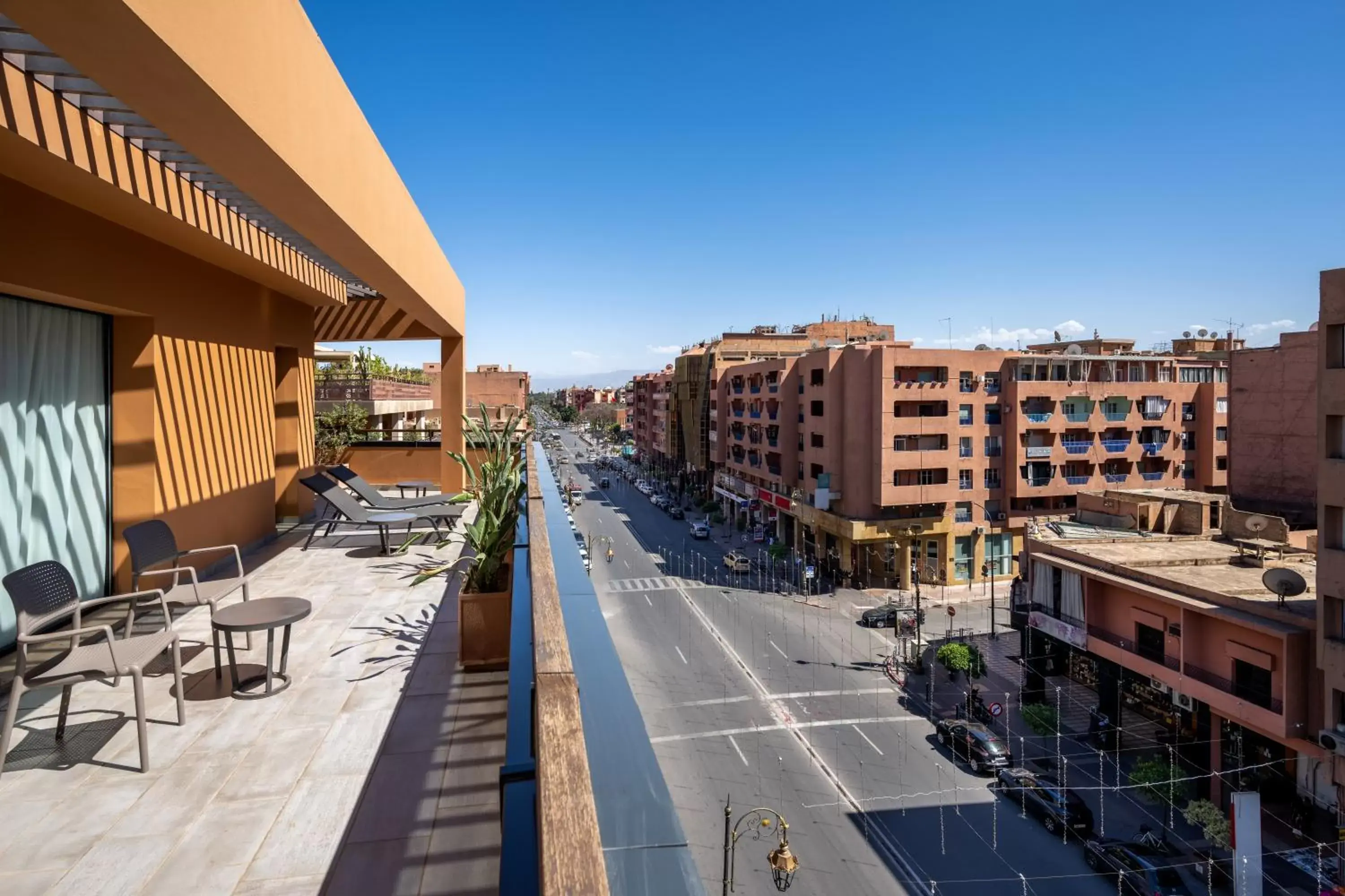 City view in Radisson Blu Marrakech, Carré Eden