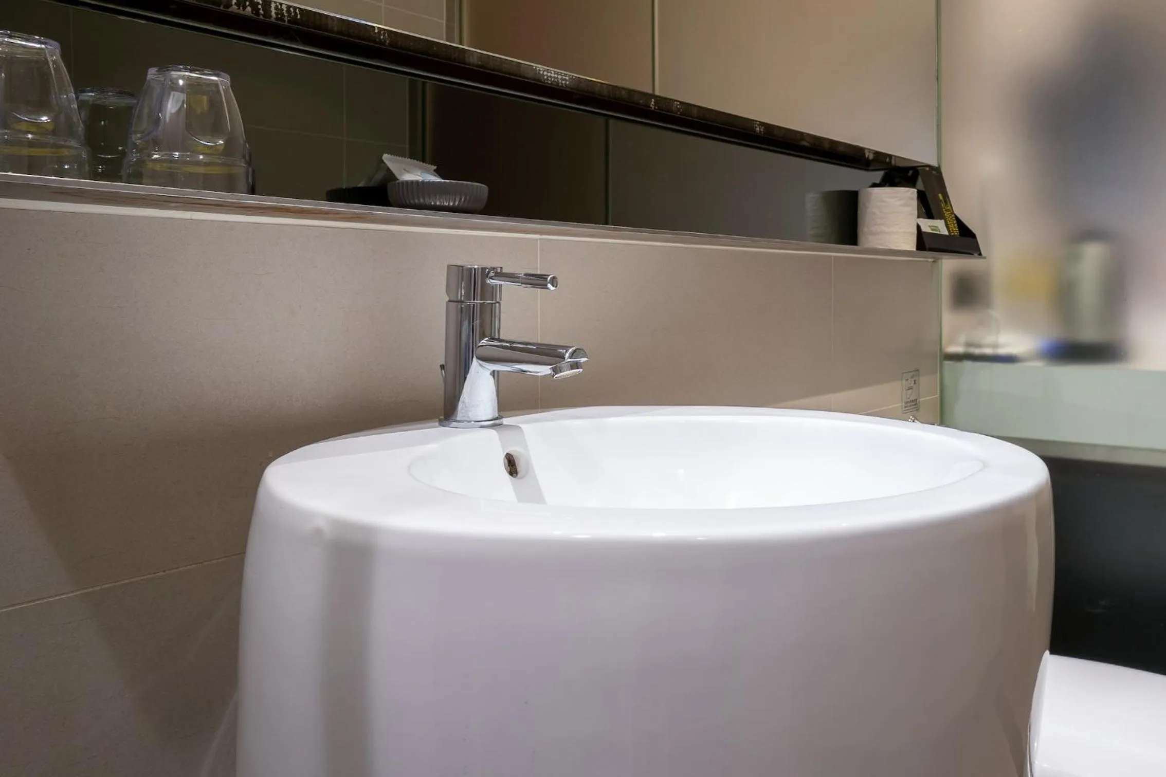 Bathroom in CHECK inn Taipei Xinyi