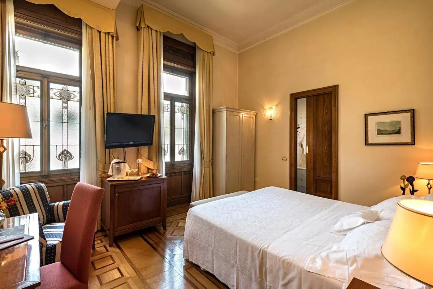 Classic Double Room with Garden View in Hotel Laurin