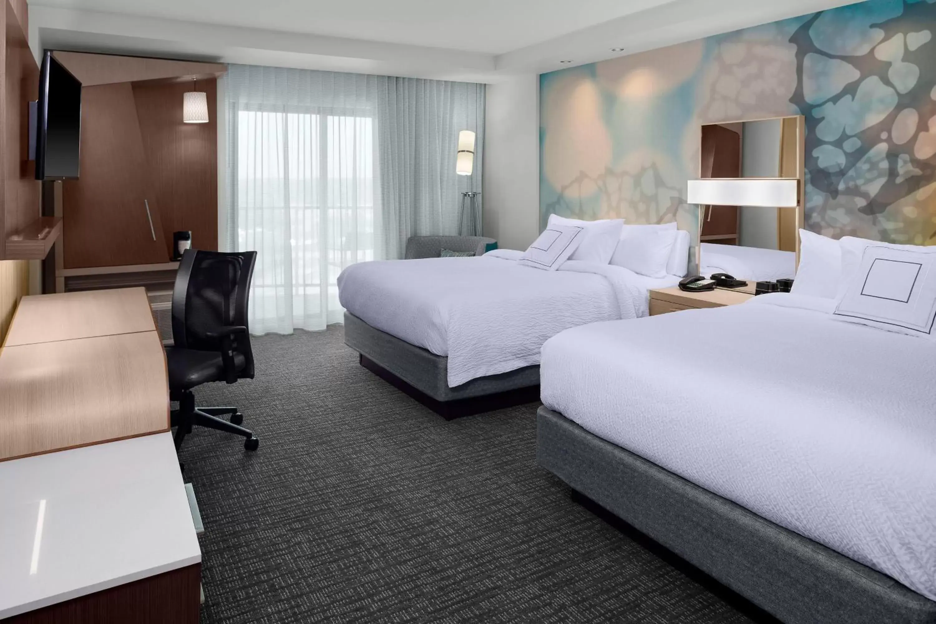 Photo of the whole room, Bed in Courtyard by Marriott Dallas Flower Mound