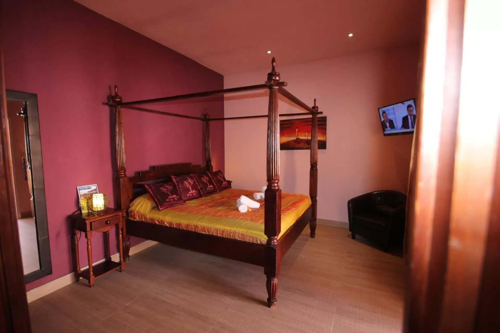 Bedroom, Bed in Hotel Copacabana Tarifa Beach