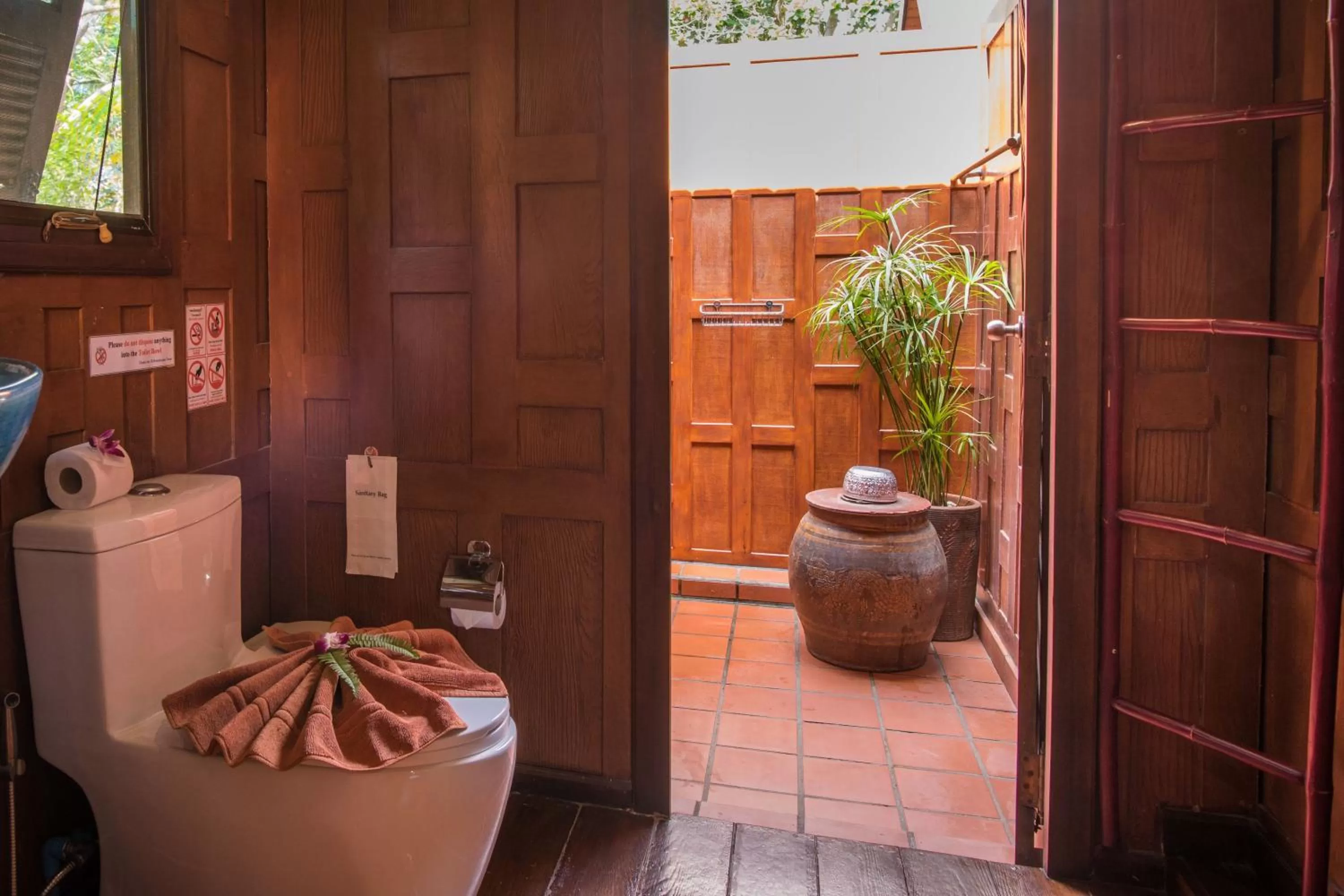 Toilet in ThaiLife Wellness & Meditation Resort- SHA Plus