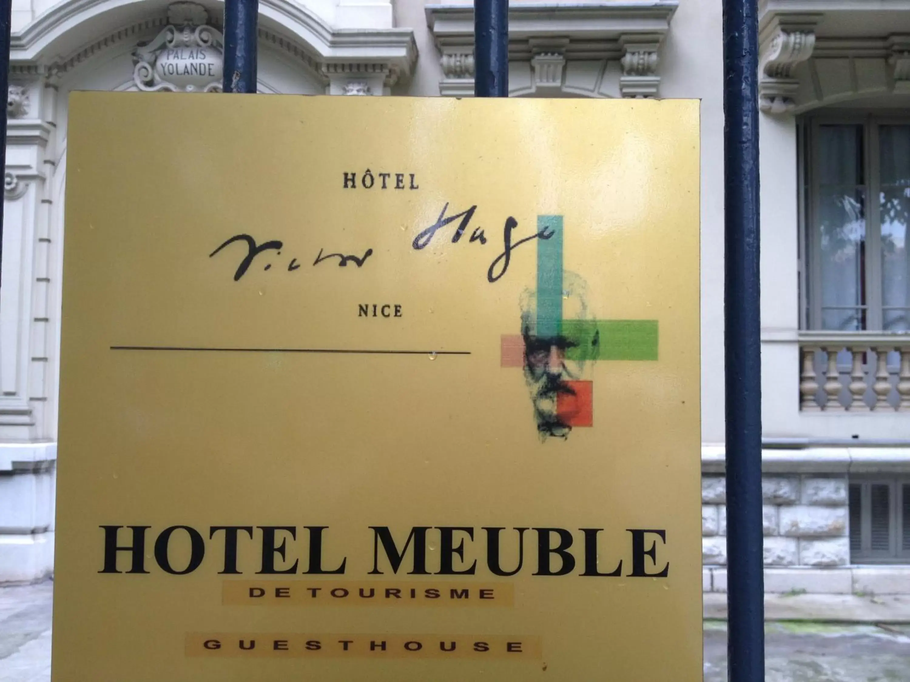 Facade/entrance, Property Logo/Sign in Hotel Victor Hugo Nice