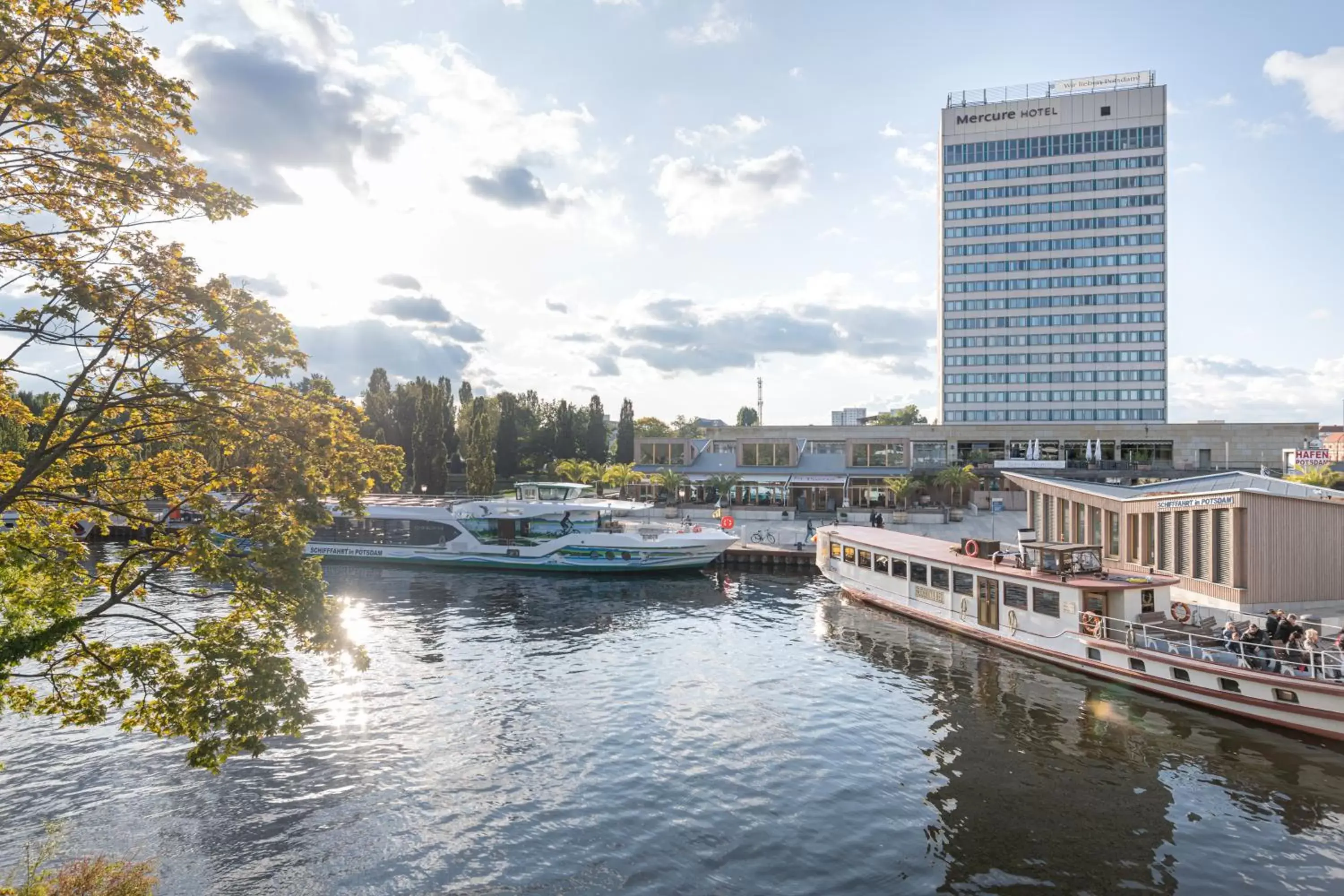 River view in Mercure Hotel Potsdam City