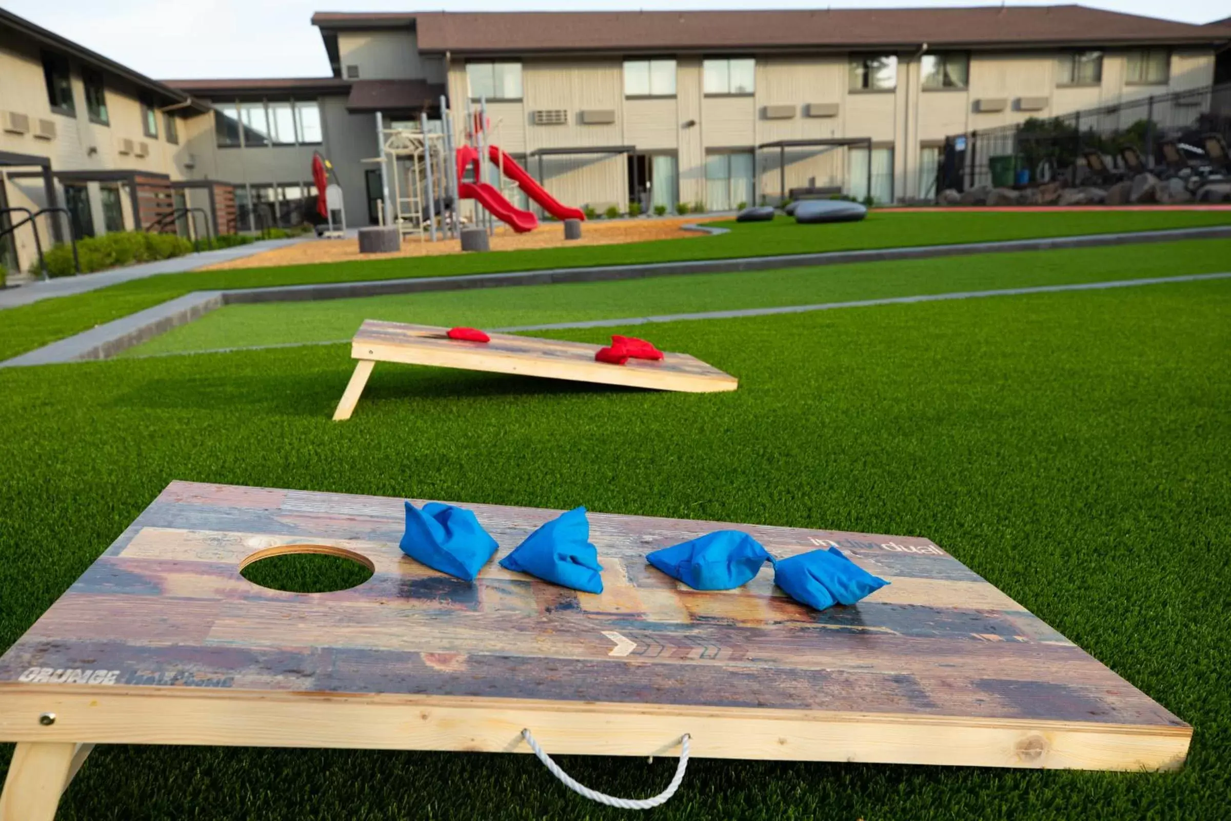 Children play ground in Ruby River Hotel