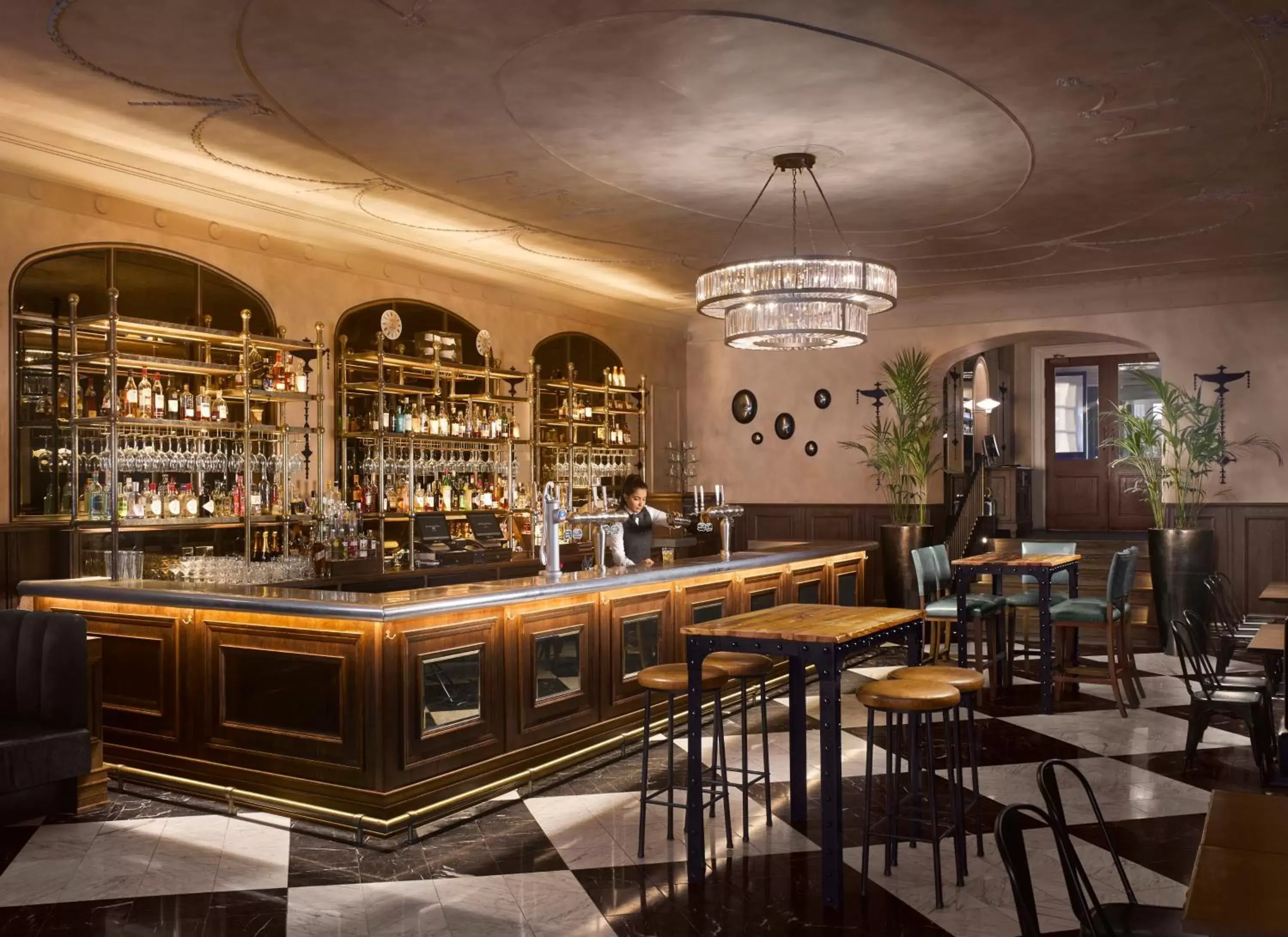 Lounge or bar, Lounge/Bar in InterContinental Hotels - Edinburgh The George, an IHG Hotel