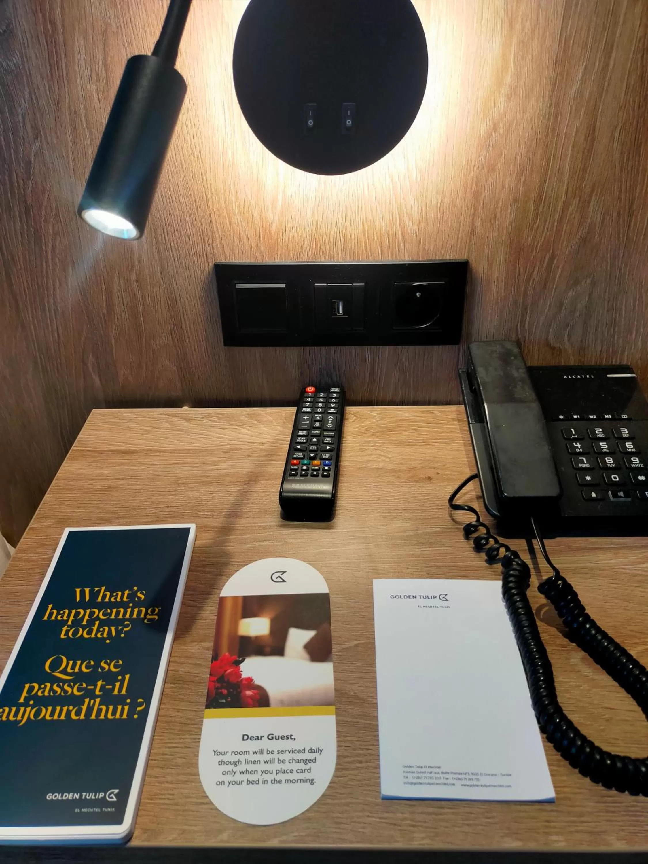 TV and multimedia in Golden Tulip El Mechtel