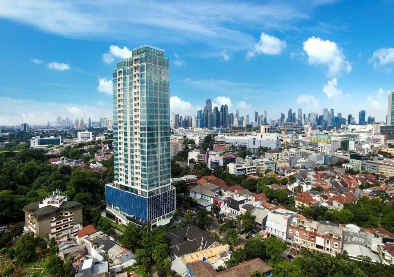 Bird's eye view, Bird's-eye View in Oakwood Suites La Maison Jakarta