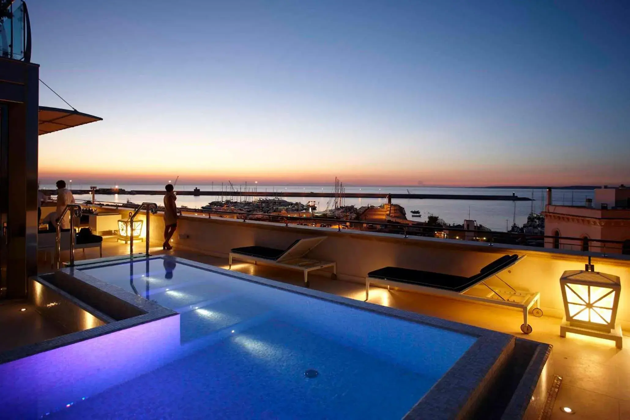 Pool view, Swimming Pool in Palazzo del Corso - Boutique Hotel