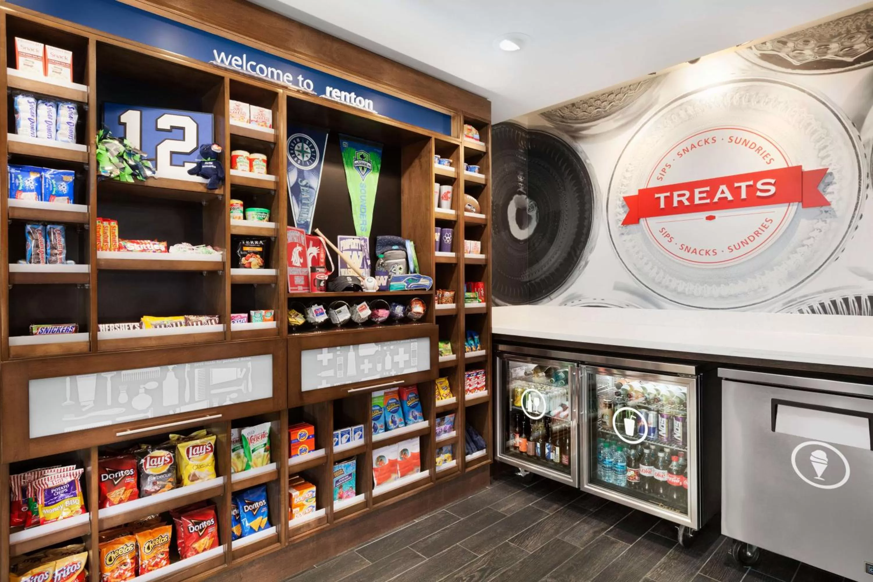 Restaurant/places to eat in Hampton Inn & Suites Seattle/Renton, Wa