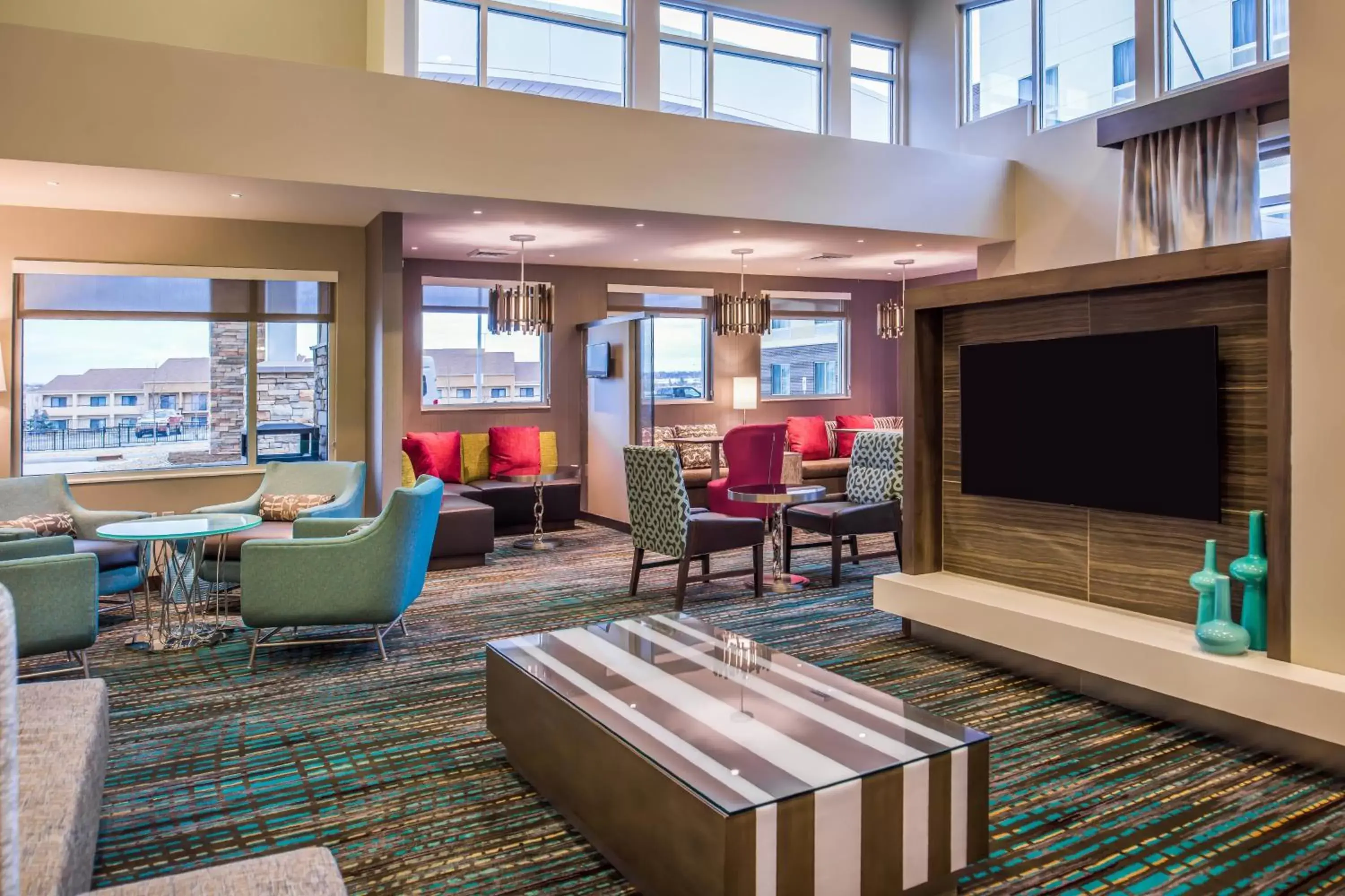 Lobby or reception, Seating Area in Residence Inn by Marriott St. Louis Westport