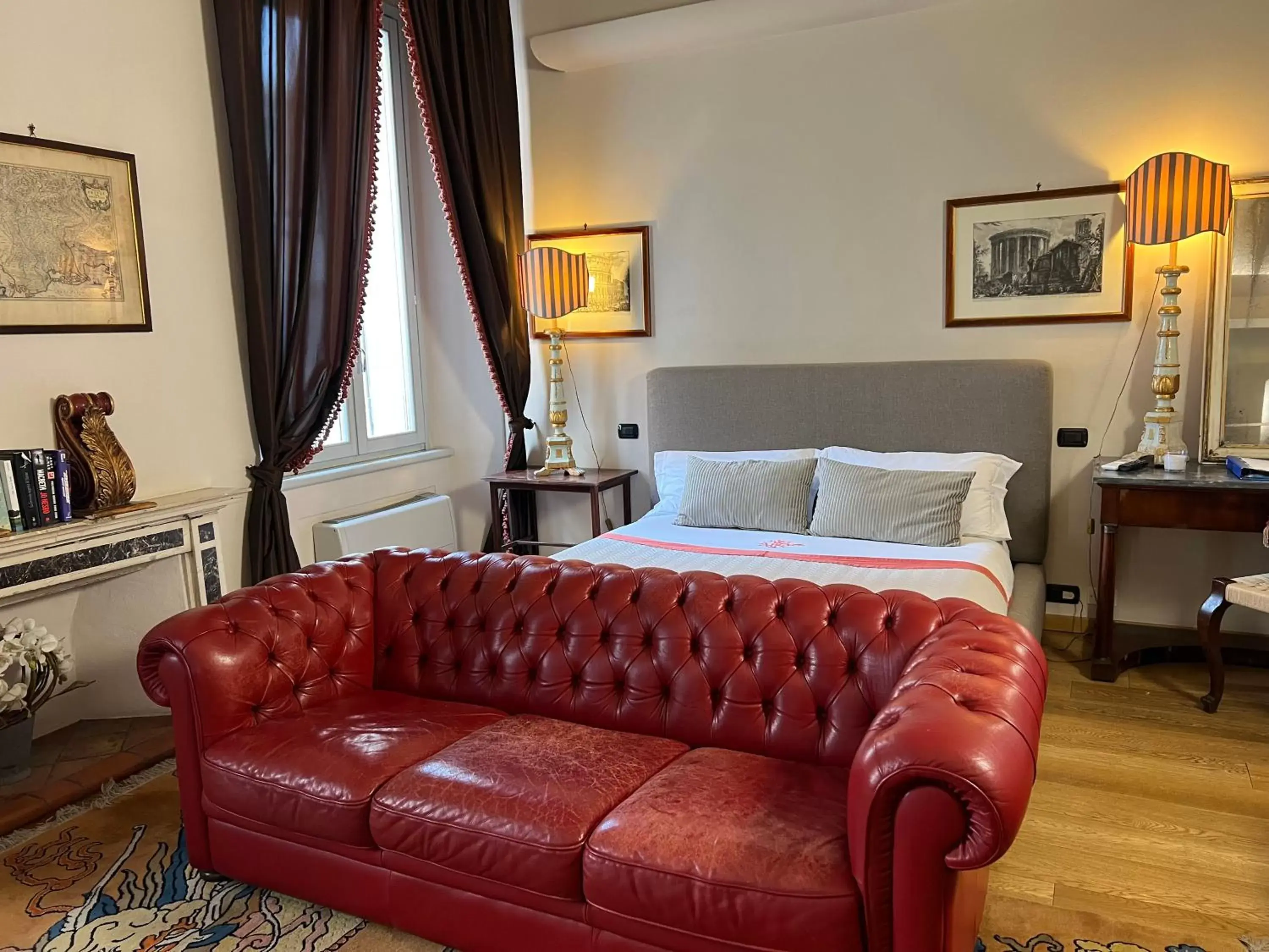 Seating Area in A Casa Di Paola Suite