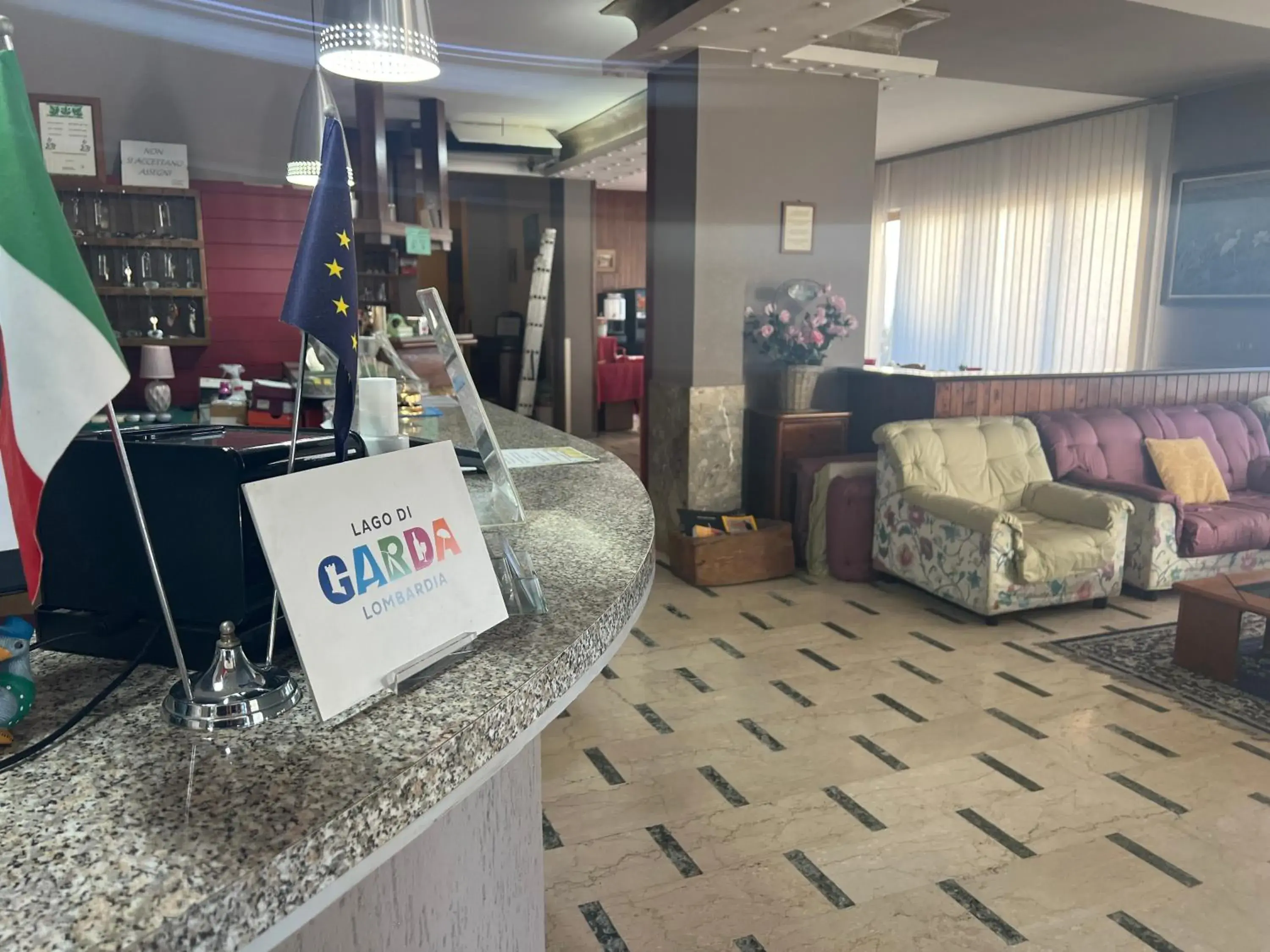 Lobby/Reception in Hotel Primavera