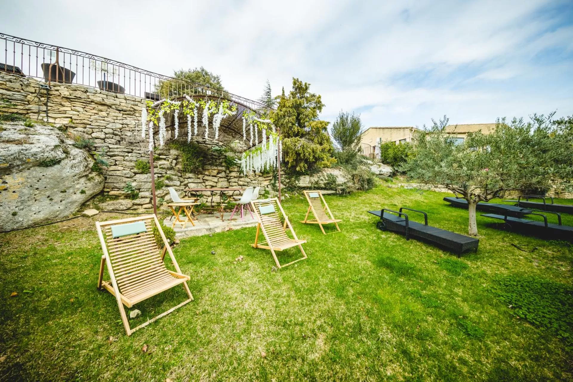 Garden in Le Petit Palais D'Aglae
