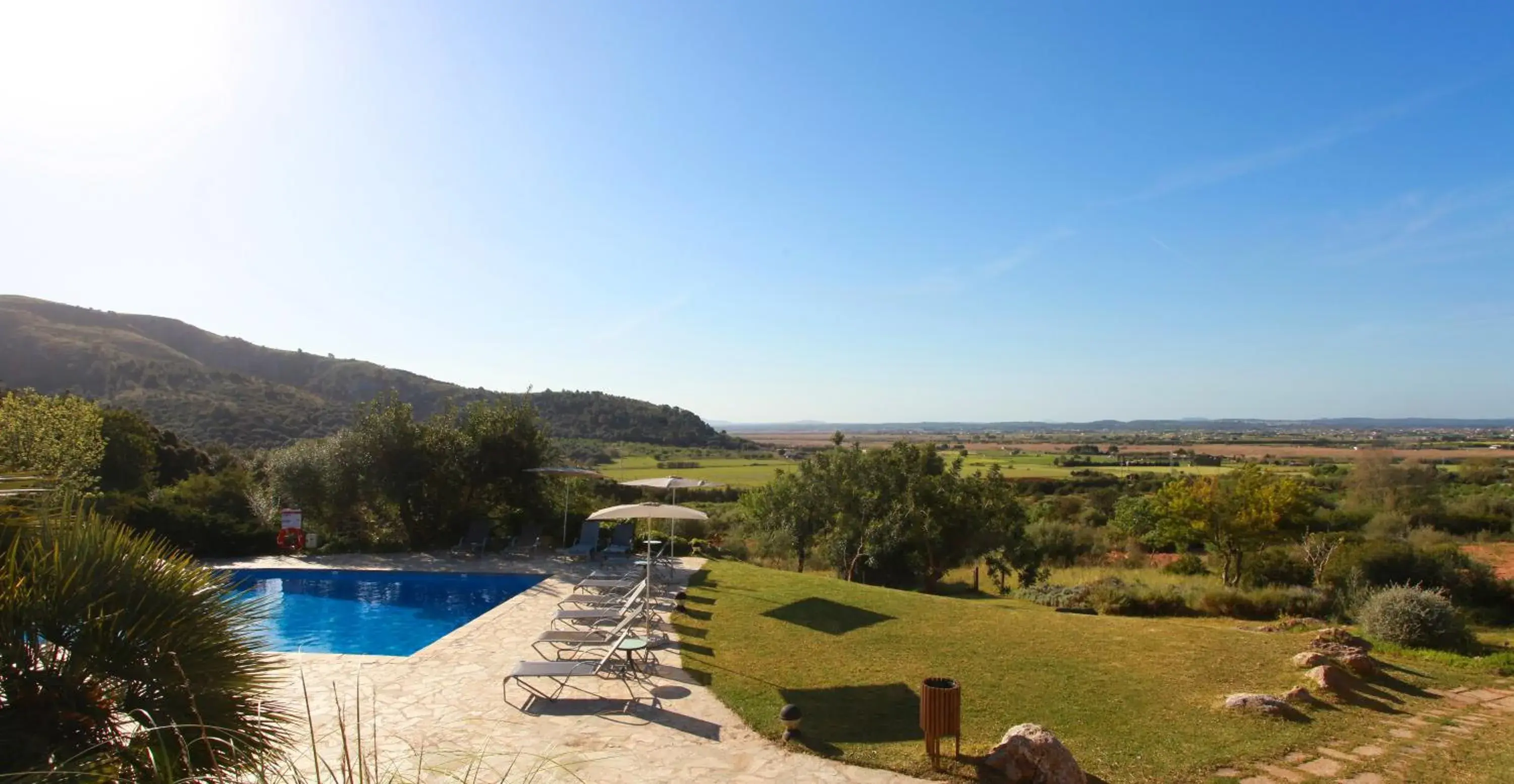 Swimming pool, Pool View in Agroturismo Son Siurana