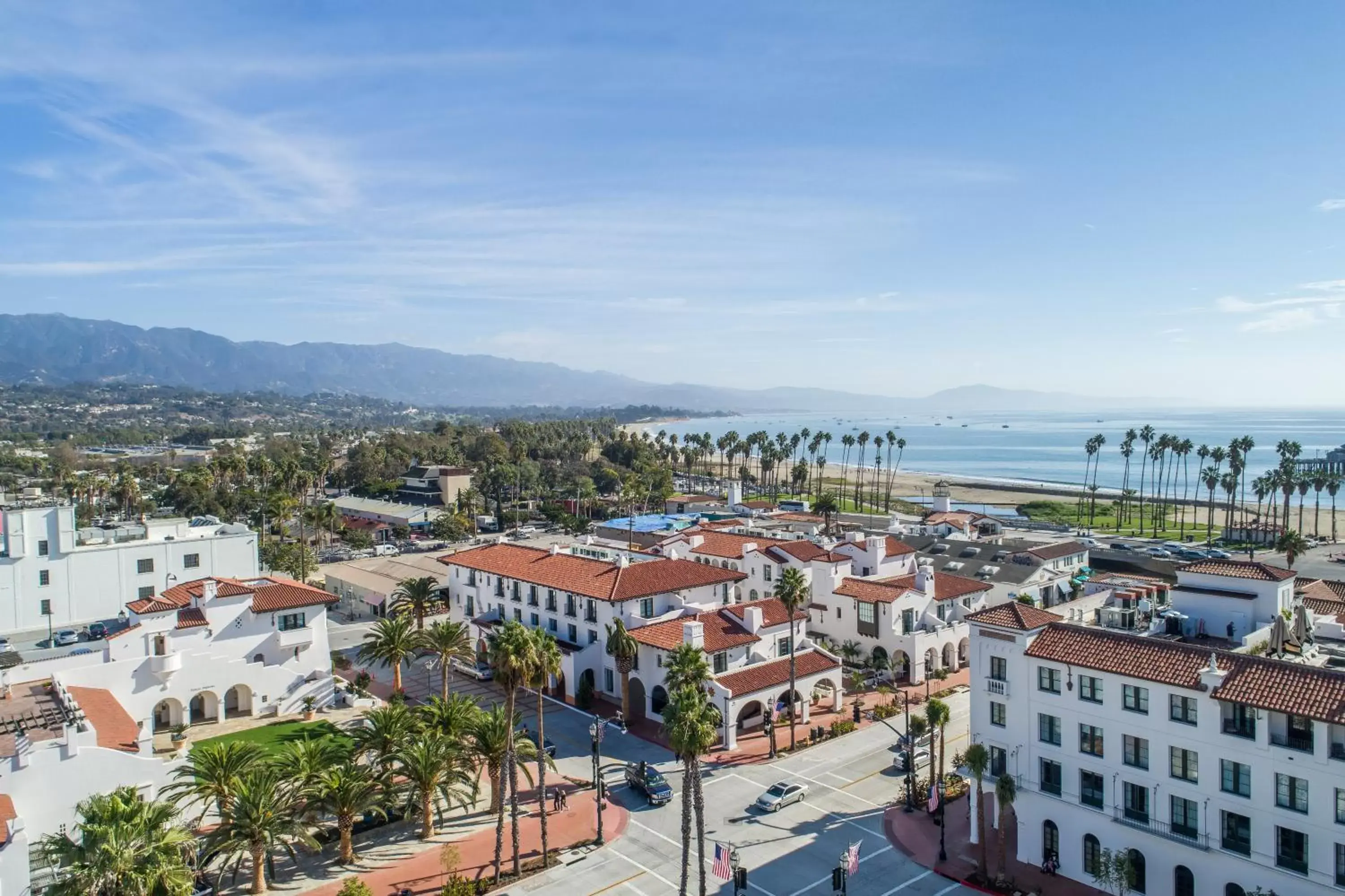 Bird's eye view in Hotel Californian