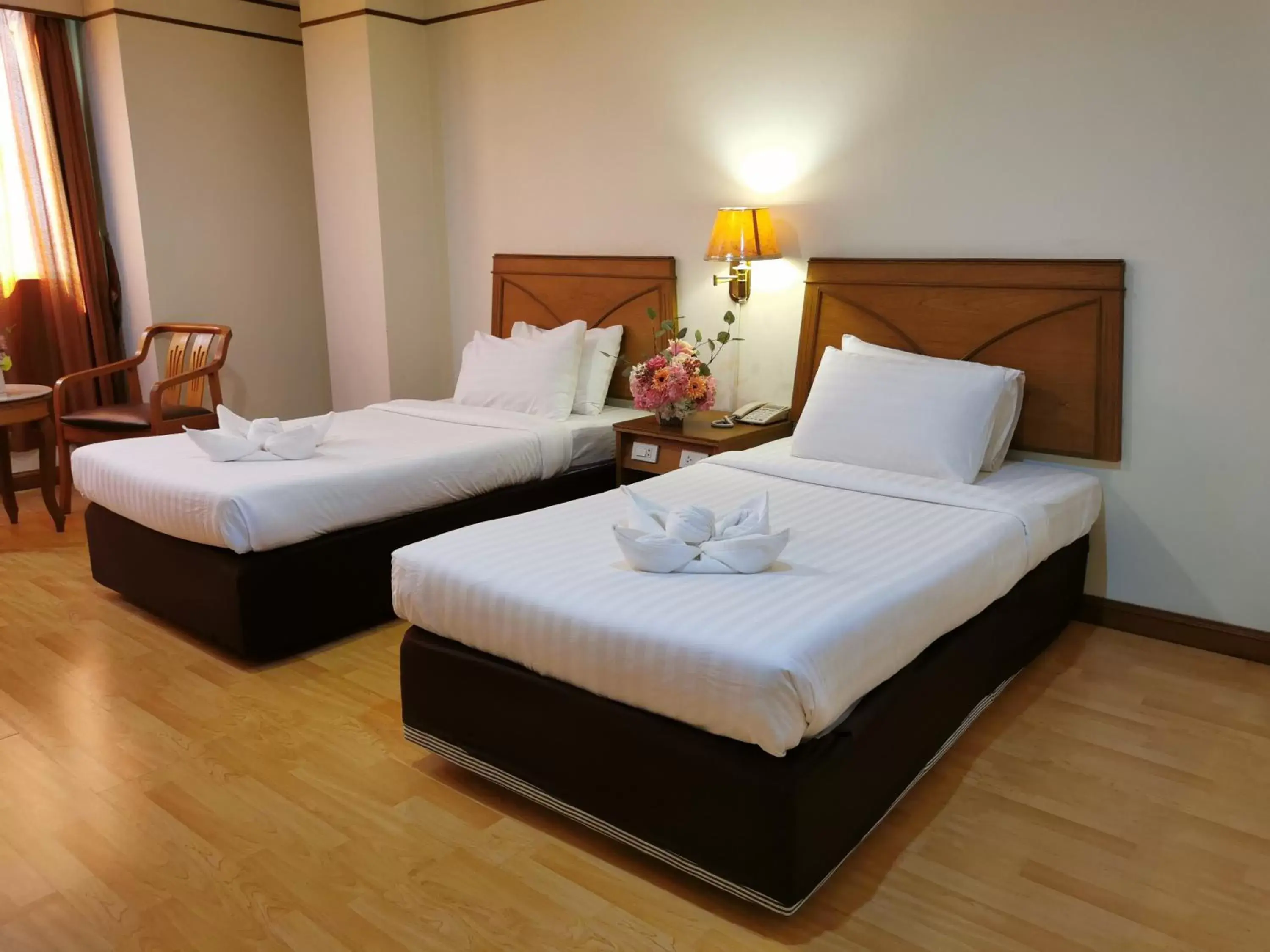 Bedroom, Bed in Morakot Twin Chumphon