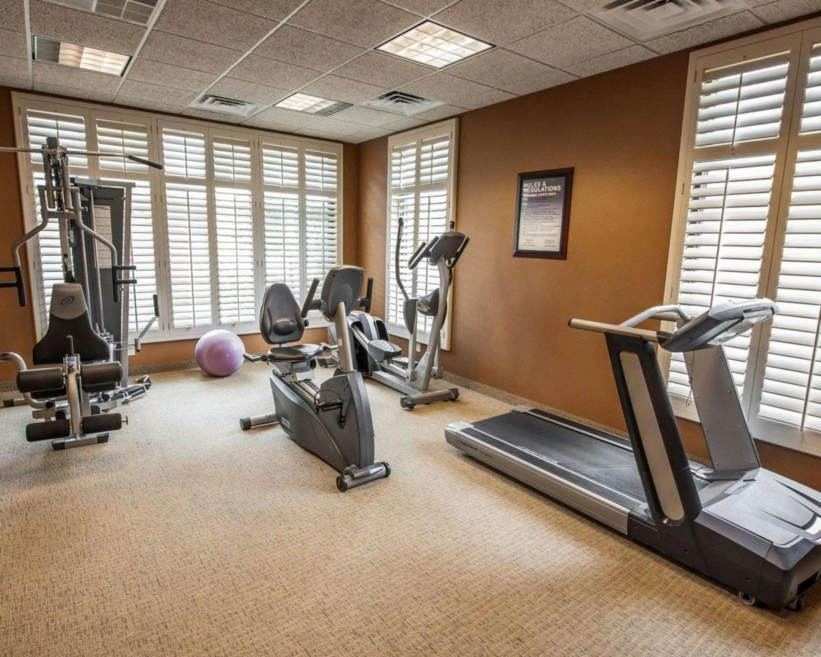 Fitness centre/facilities, Fitness Center/Facilities in Comfort Inn Bloomington near University