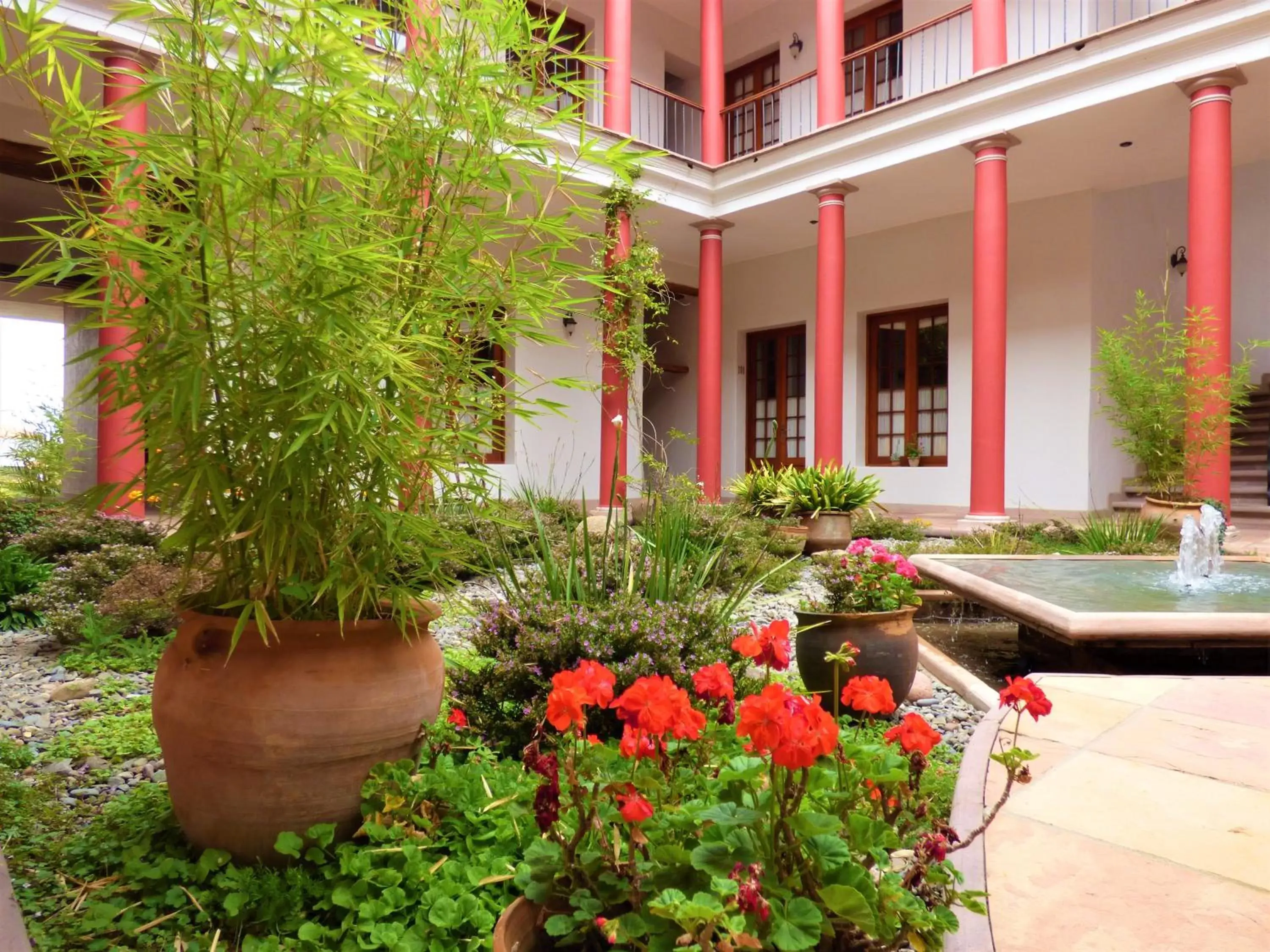 Patio, Garden in Hotel Villa Antigua