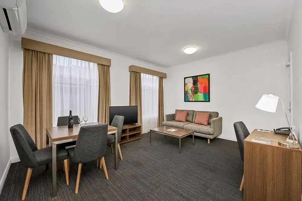 Living room, Seating Area in Quest Dandenong