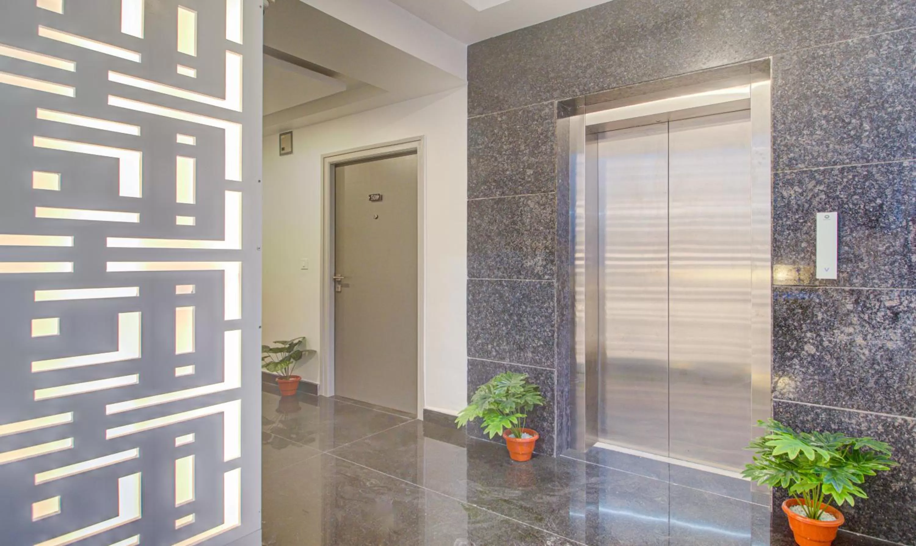 elevator in Treebo De Alphabet Kondapur