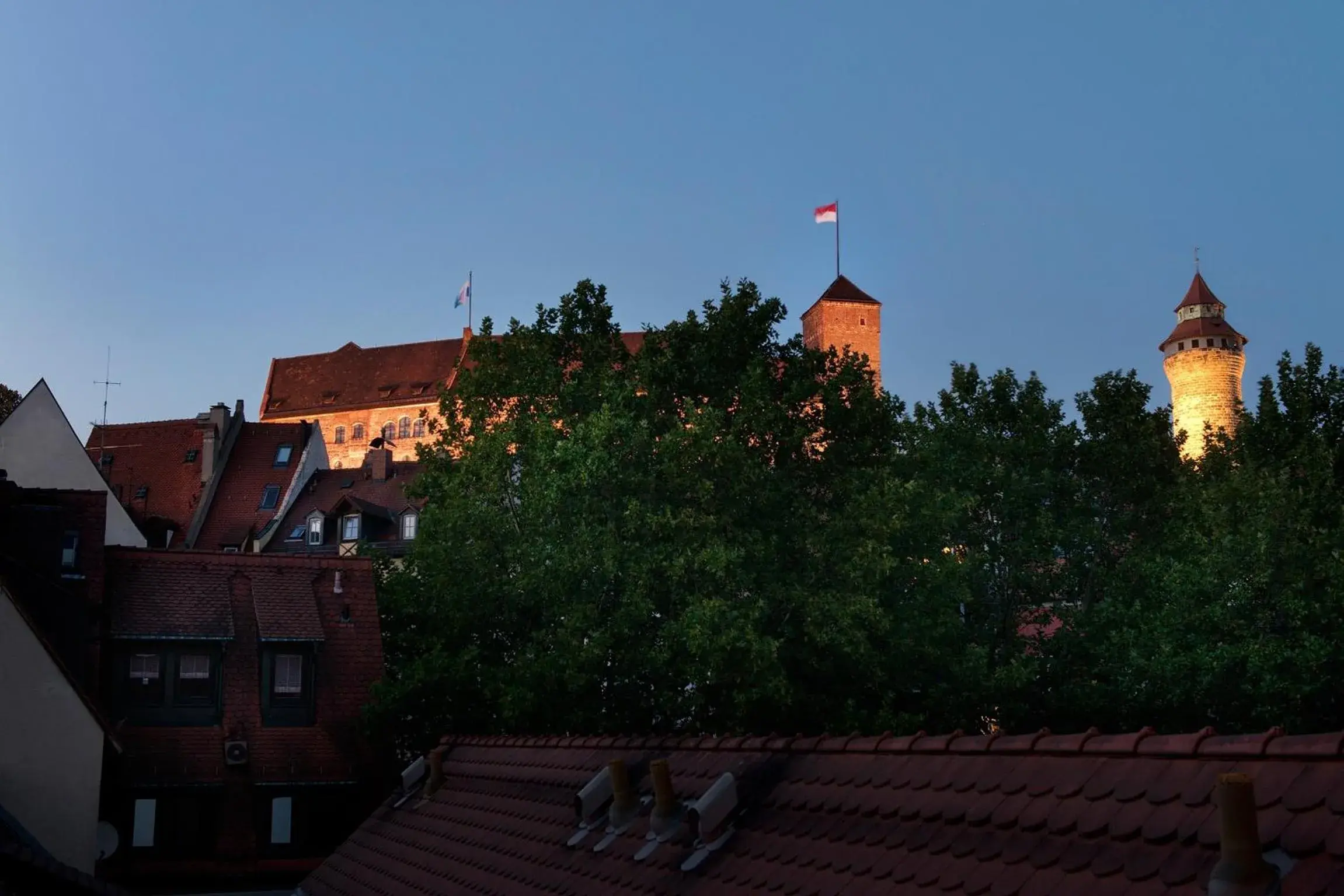 View (from property/room) in Hotel Agneshof Nürnberg