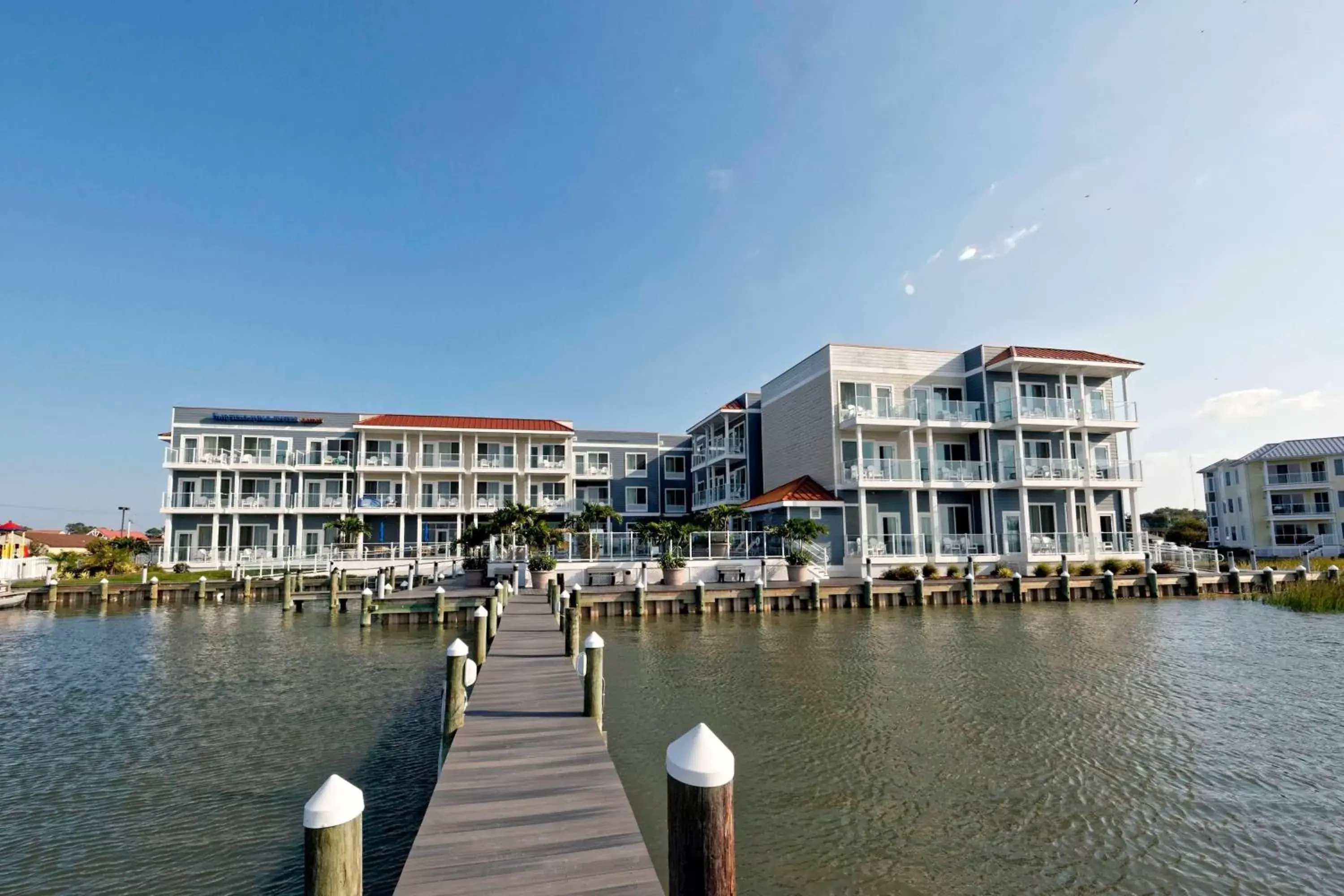 Property Building in Fairfield Inn & Suites by Marriott Chincoteague Island Waterfront