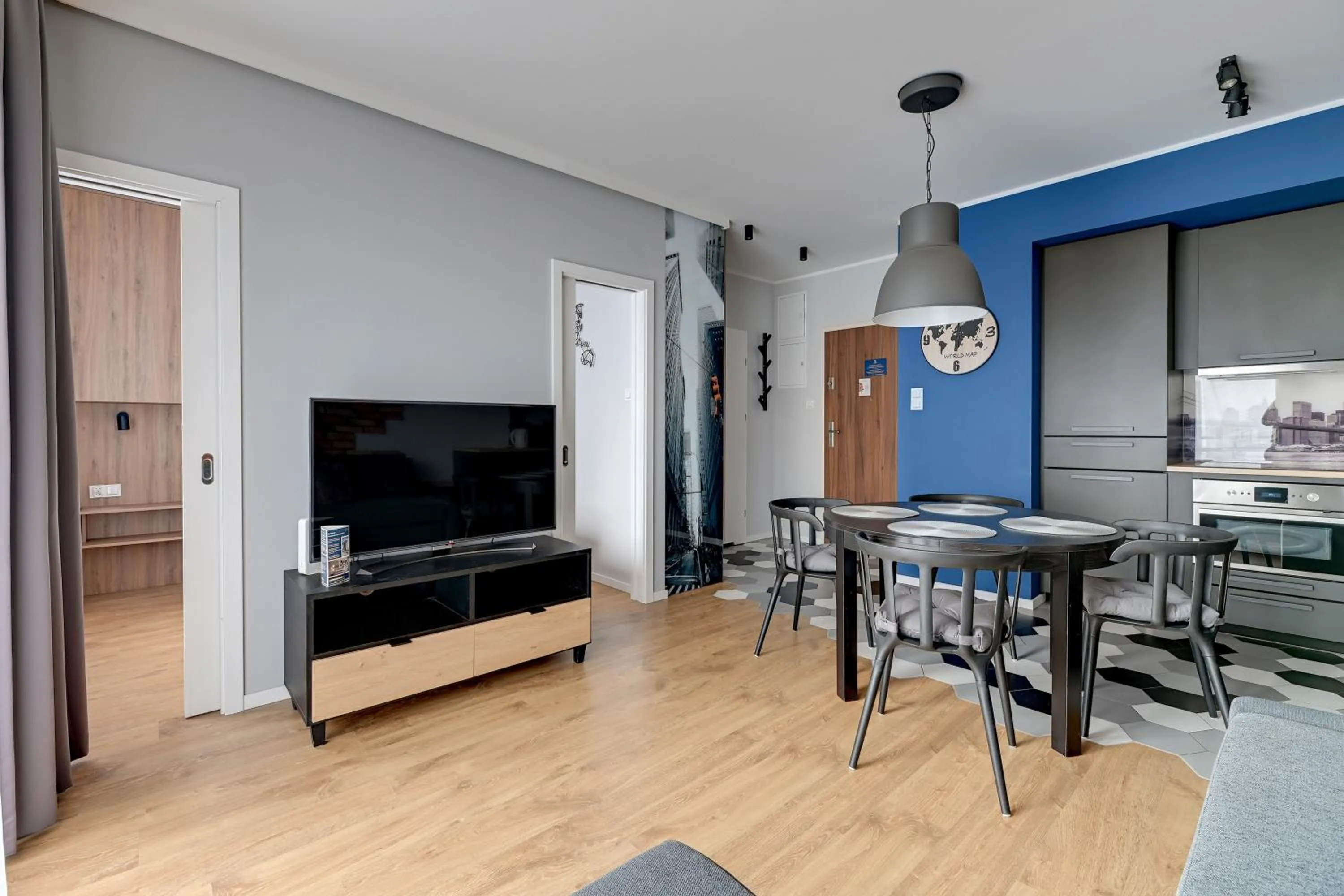 Living room in GRANO APARTMENTS Gdańsk Motława SPA & Wellness