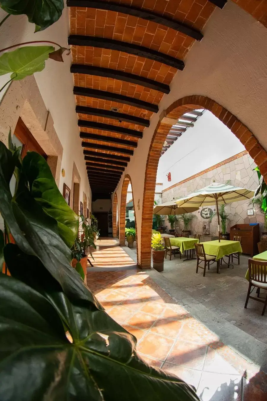 Patio in Hotel Mesón de los Remedios