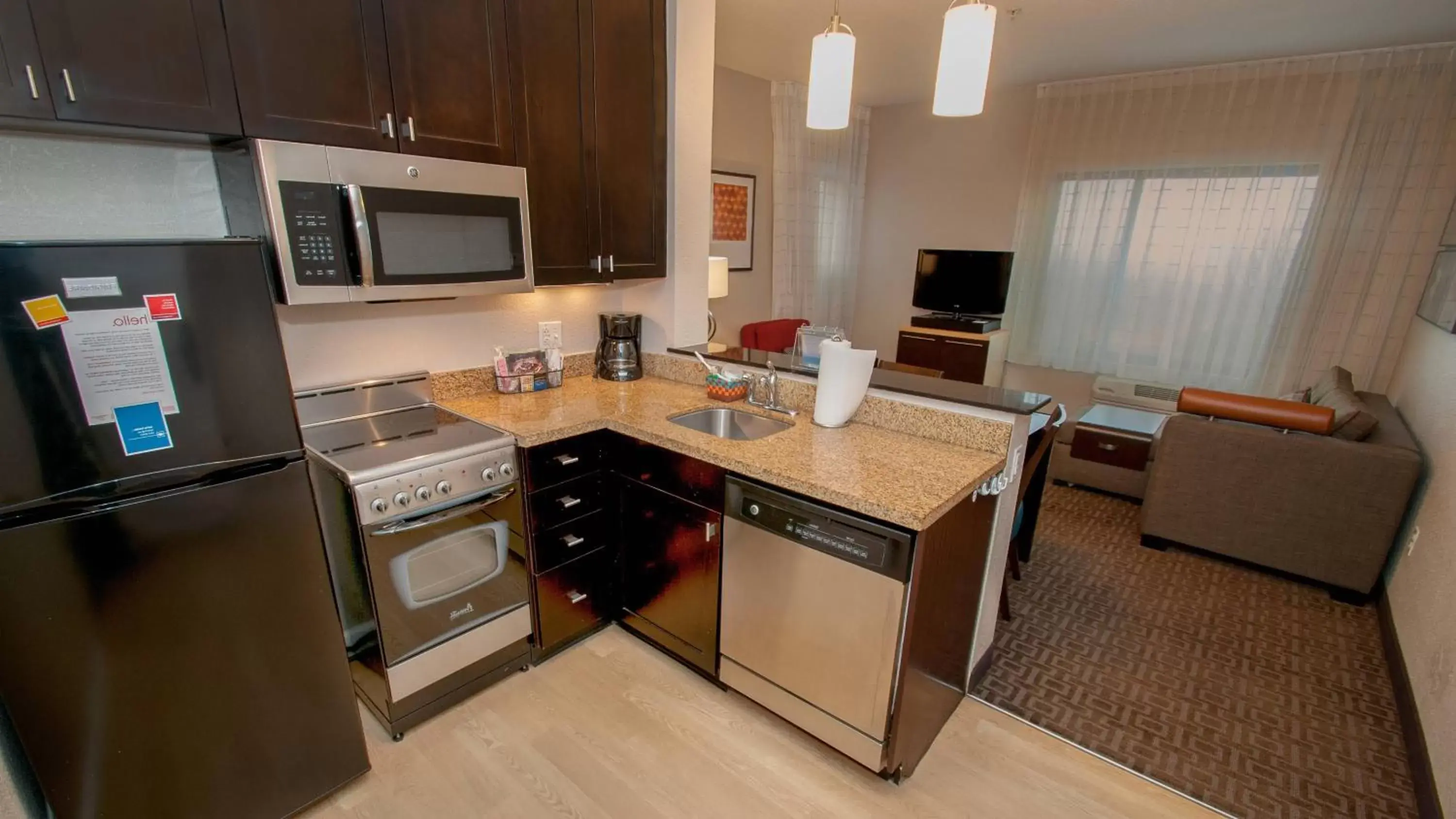 kitchen, Kitchen/Kitchenette in TownePlace Suites by Marriott Scranton Wilkes-Barre