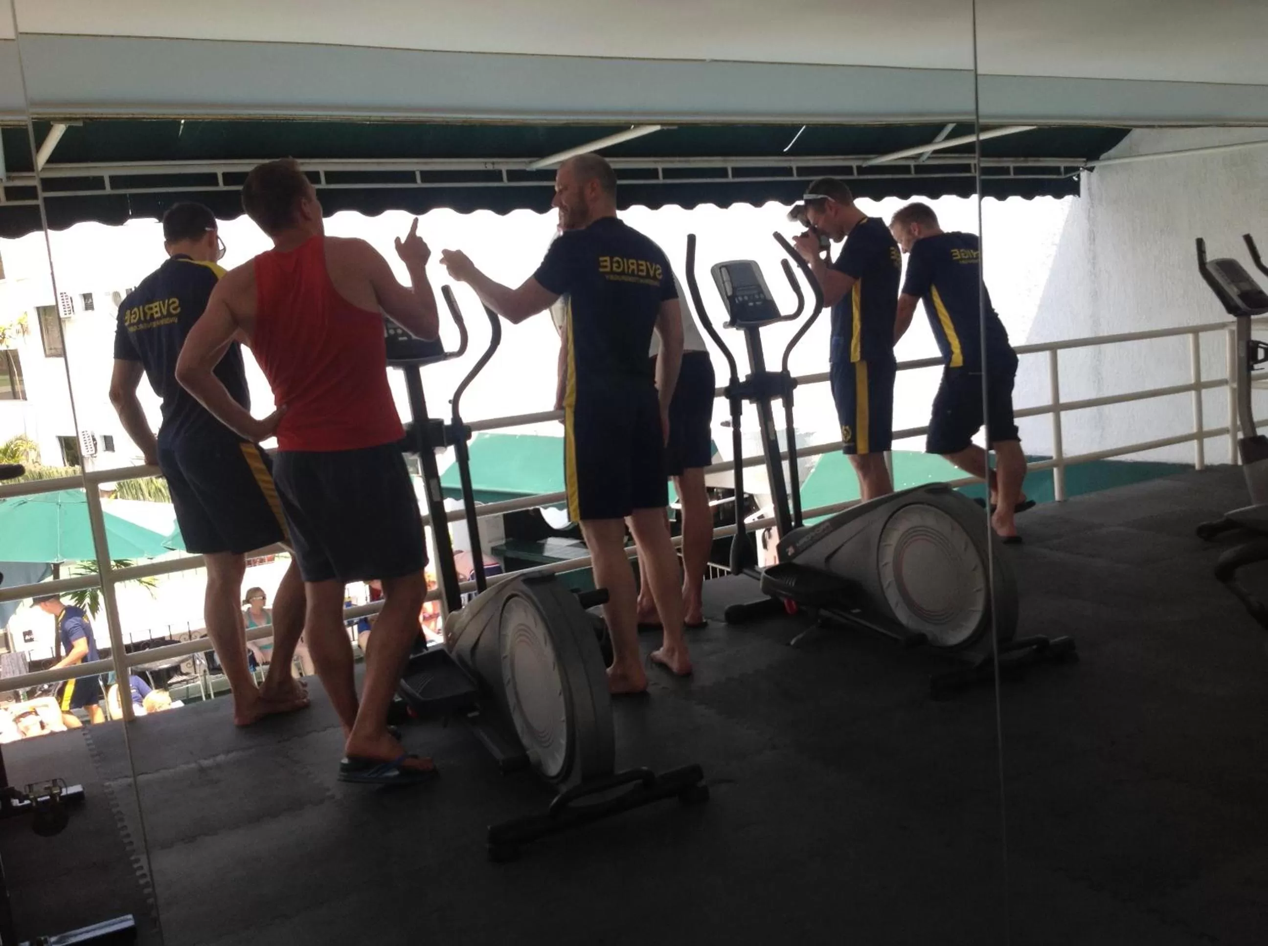 Fitness centre/facilities in Hotel San Fernando Real