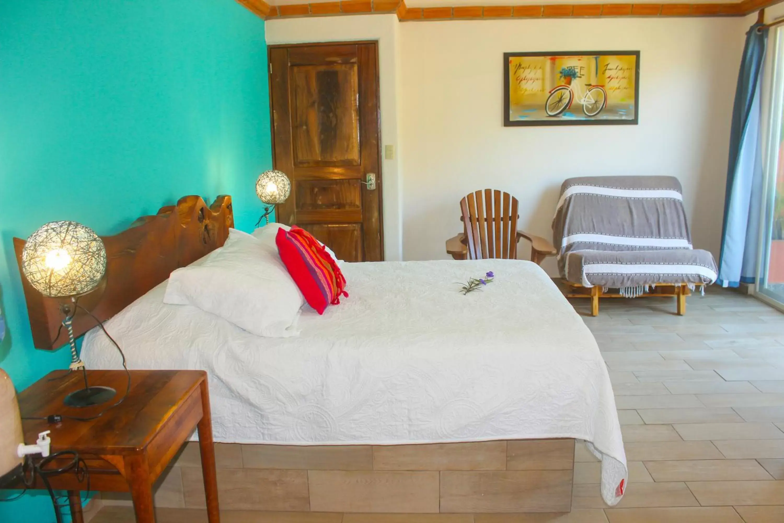 Bed in Villa Los Corales