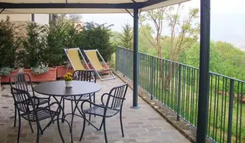 Balcony/Terrace in La Valletta Relais